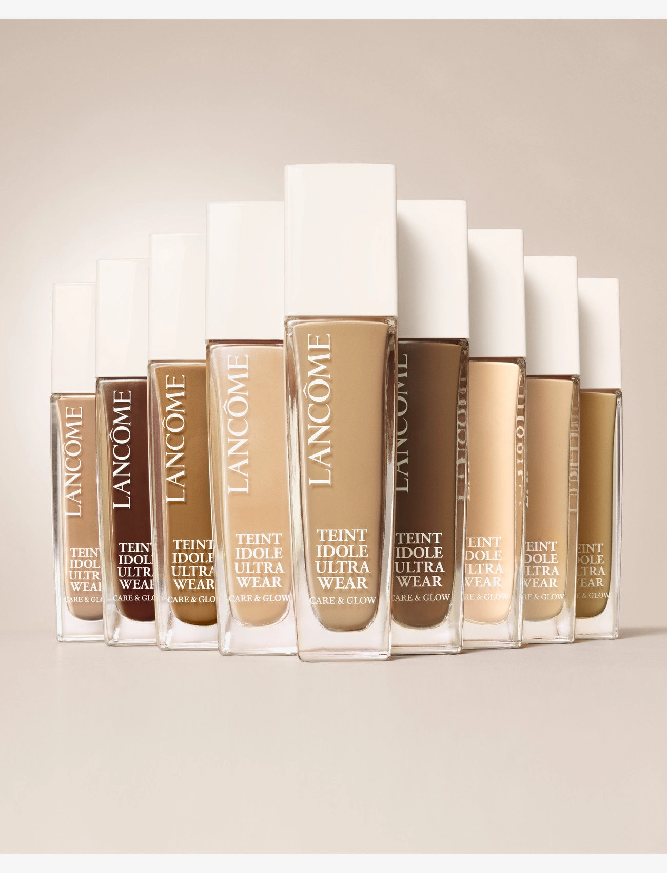 Lancôme - Lancôme Teint Idôle Ultra Wear Care & Glow 24H Healthy Glow Foundation - smink - 430c - 5