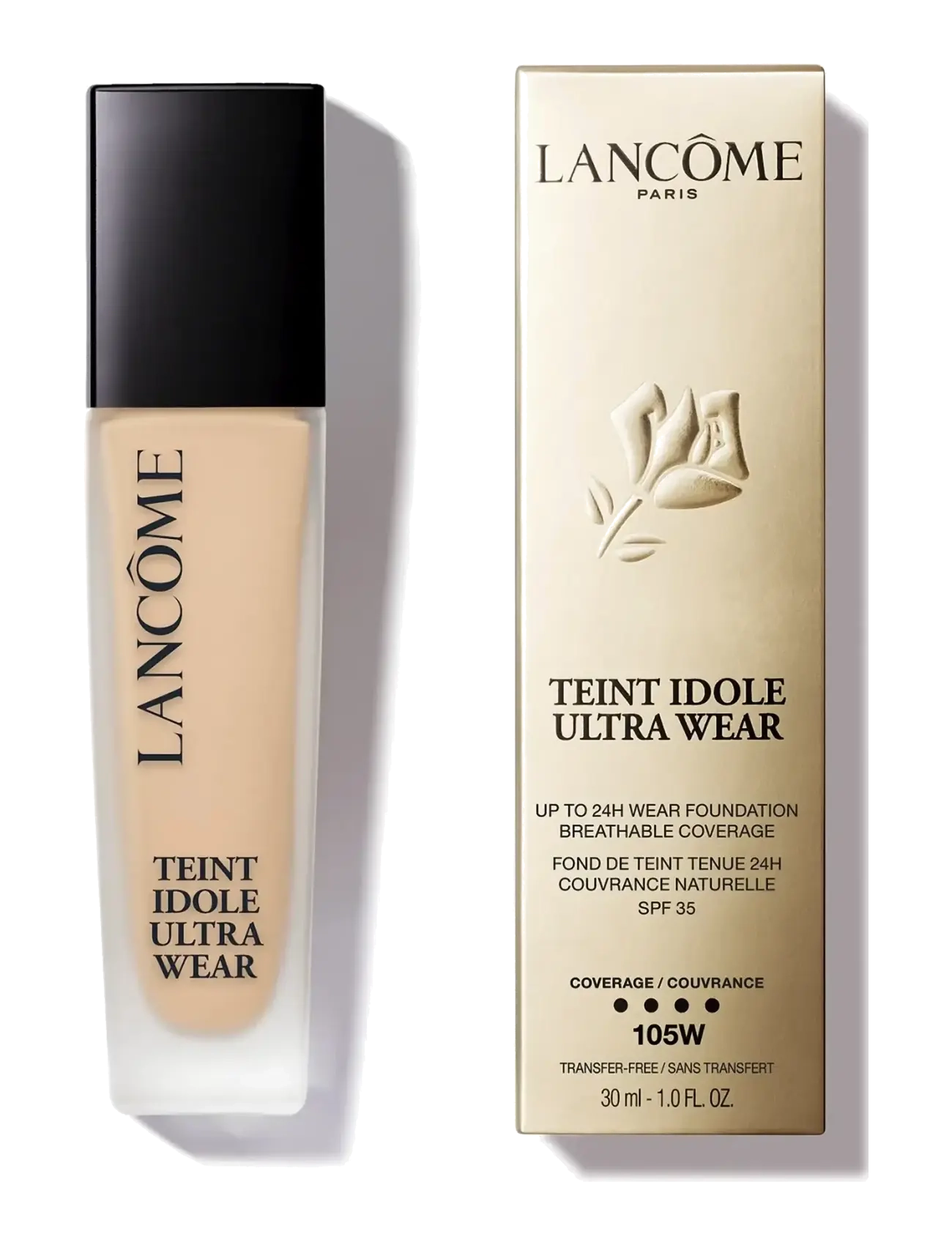Lancôme - LANCÔME TEINT IDOLE ULTRA WEAR 24H LONGWEAR FOUNDATION - makeup - 105w p b - 1