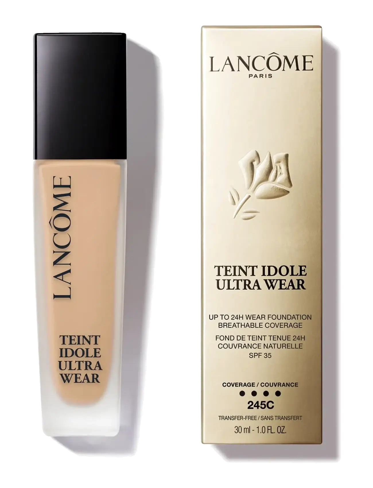 Lancôme - LANCÔME TEINT IDOLE ULTRA WEAR 24H LONGWEAR FOUNDATION - sminke - 245c p b - 1