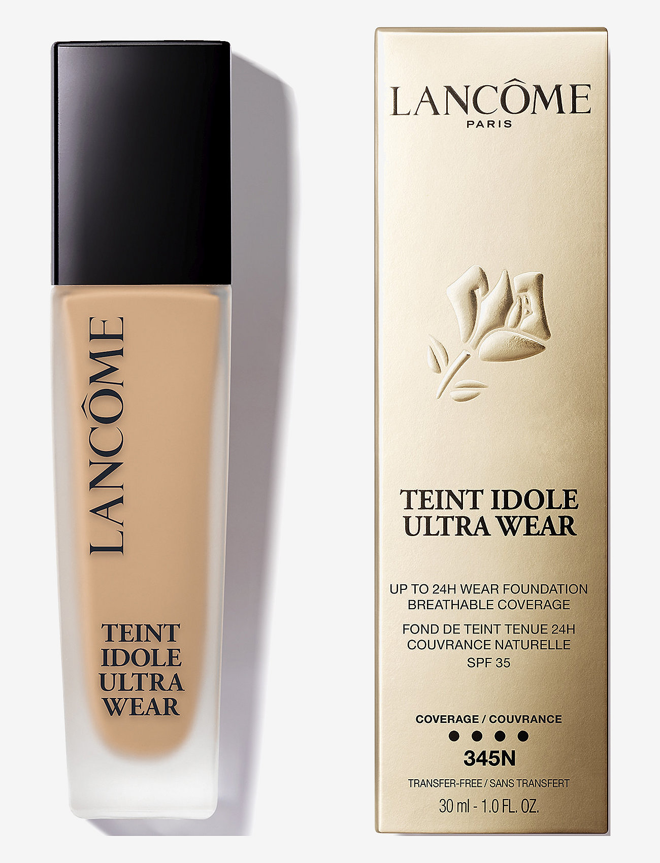 Lancôme - LANCÔME TEINT IDOLE ULTRA WEAR 24H LONGWEAR FOUNDATION 345N - smink - 345n p b - 1