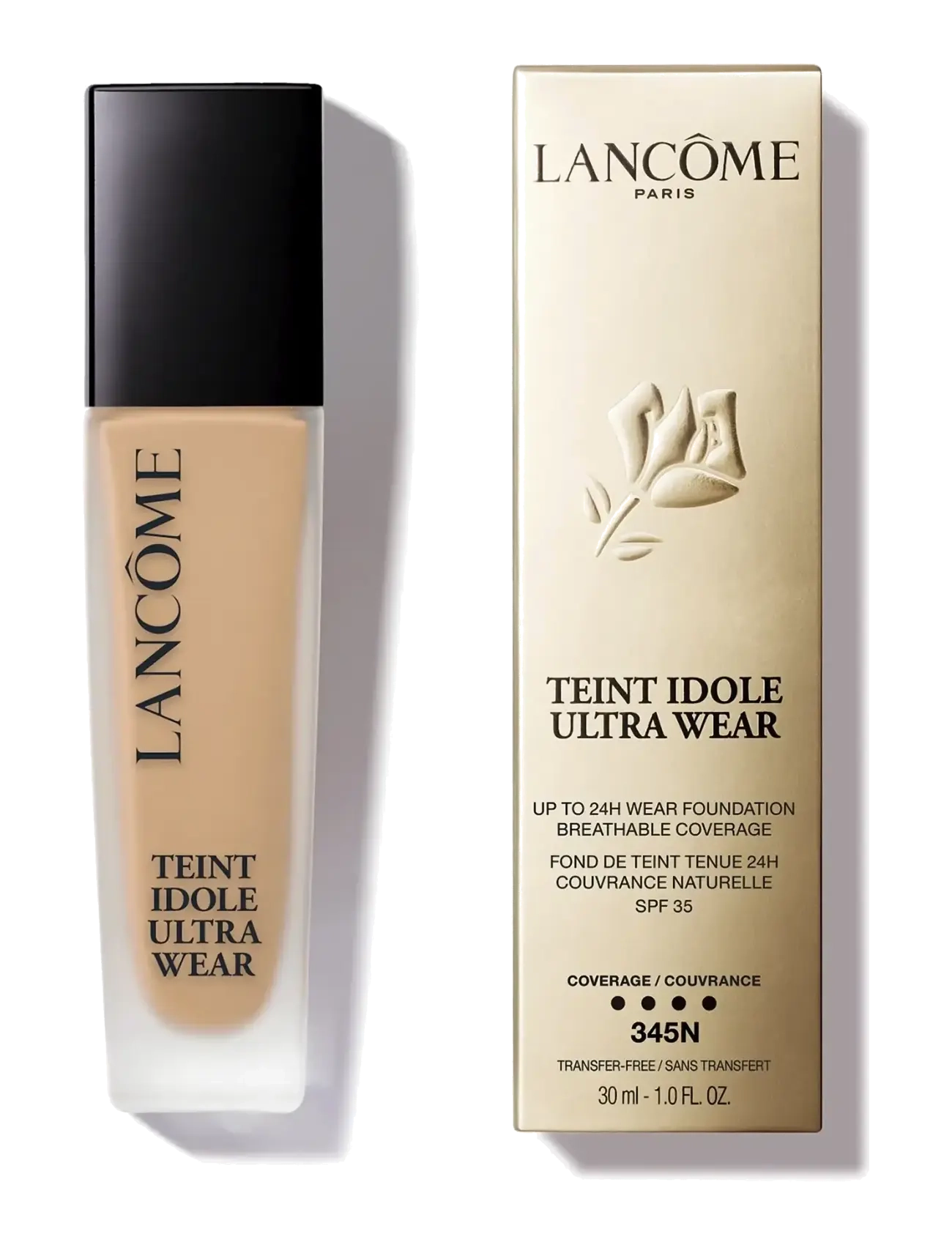 Lancôme - LANCÔME TEINT IDOLE ULTRA WEAR 24H LONGWEAR FOUNDATION - makeup - 345n p b - 1