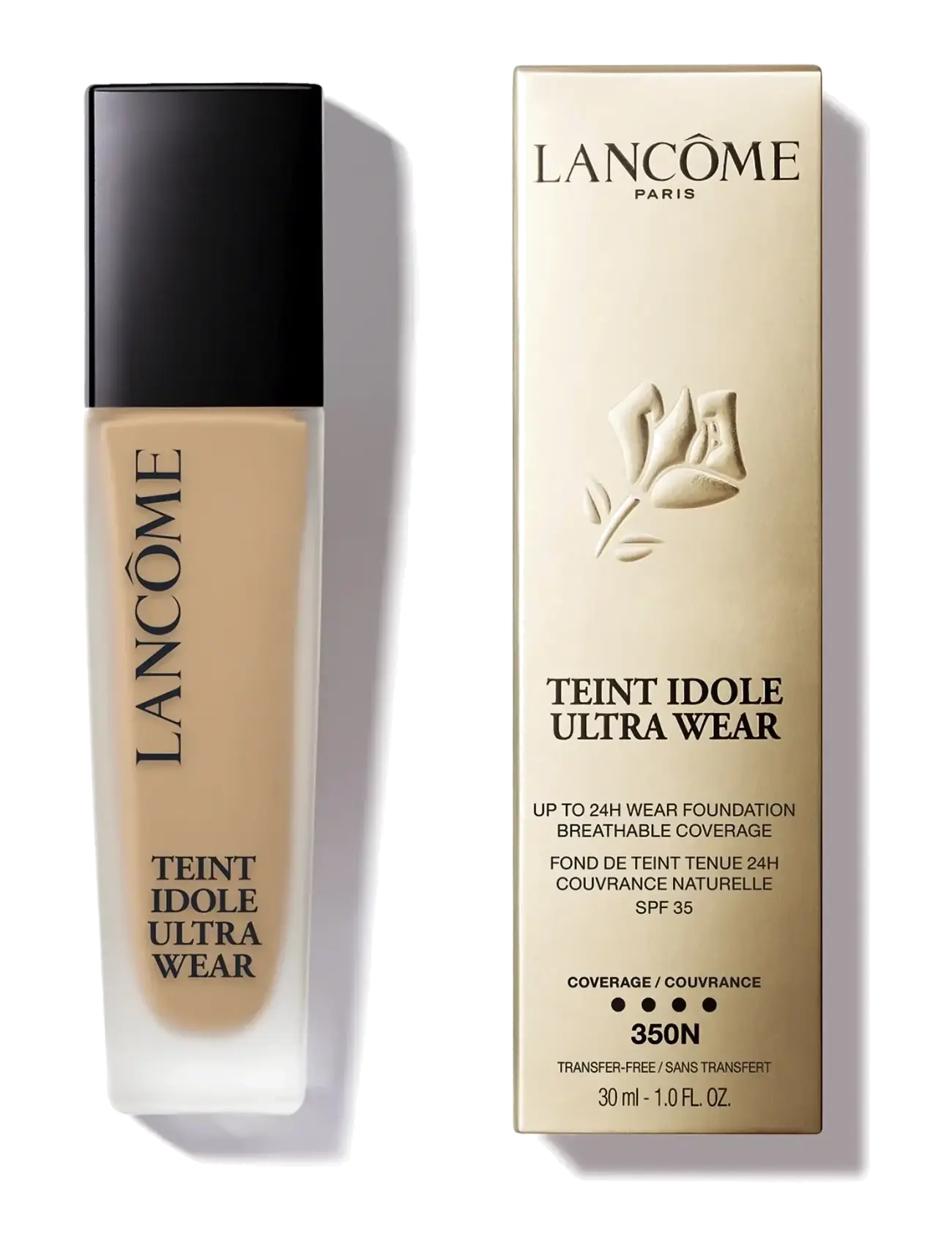 Lancôme - LANCÔME TEINT IDOLE ULTRA WEAR 24H LONGWEAR FOUNDATION - smink - 350n p b - 1