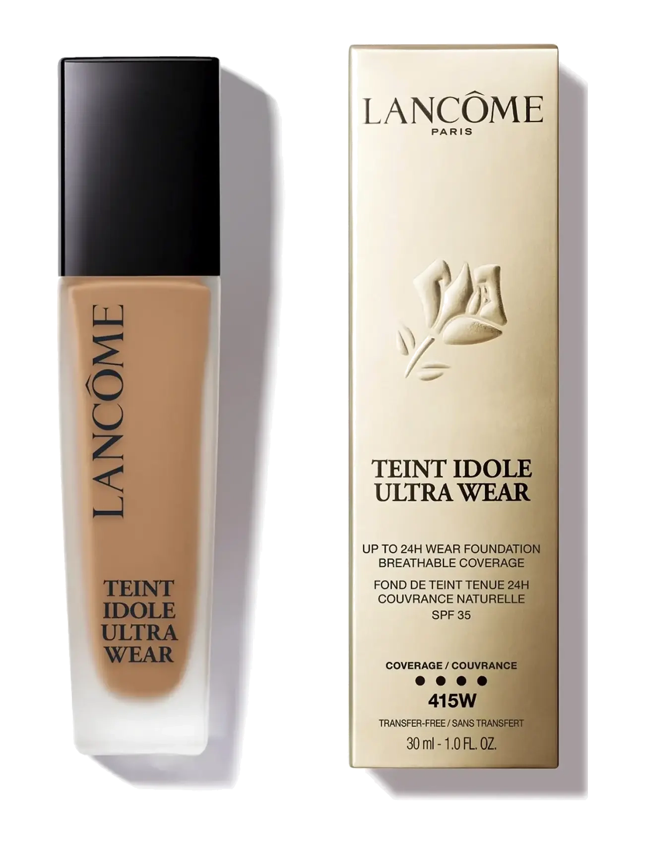 Lancôme - LANCÔME TEINT IDOLE ULTRA WEAR 24H LONGWEAR FOUNDATION - sminke - 415w p b - 1
