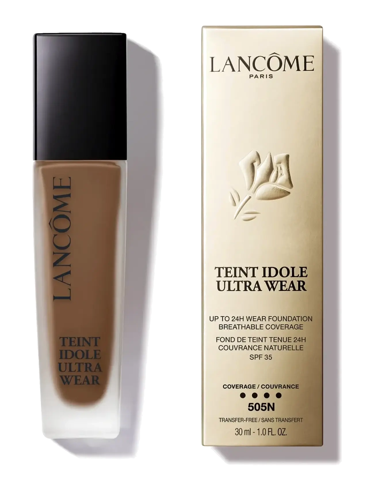 Lancôme - LANCÔME TEINT IDOLE ULTRA WEAR 24H LONGWEAR FOUNDATION - makeup - 505n p b - 1