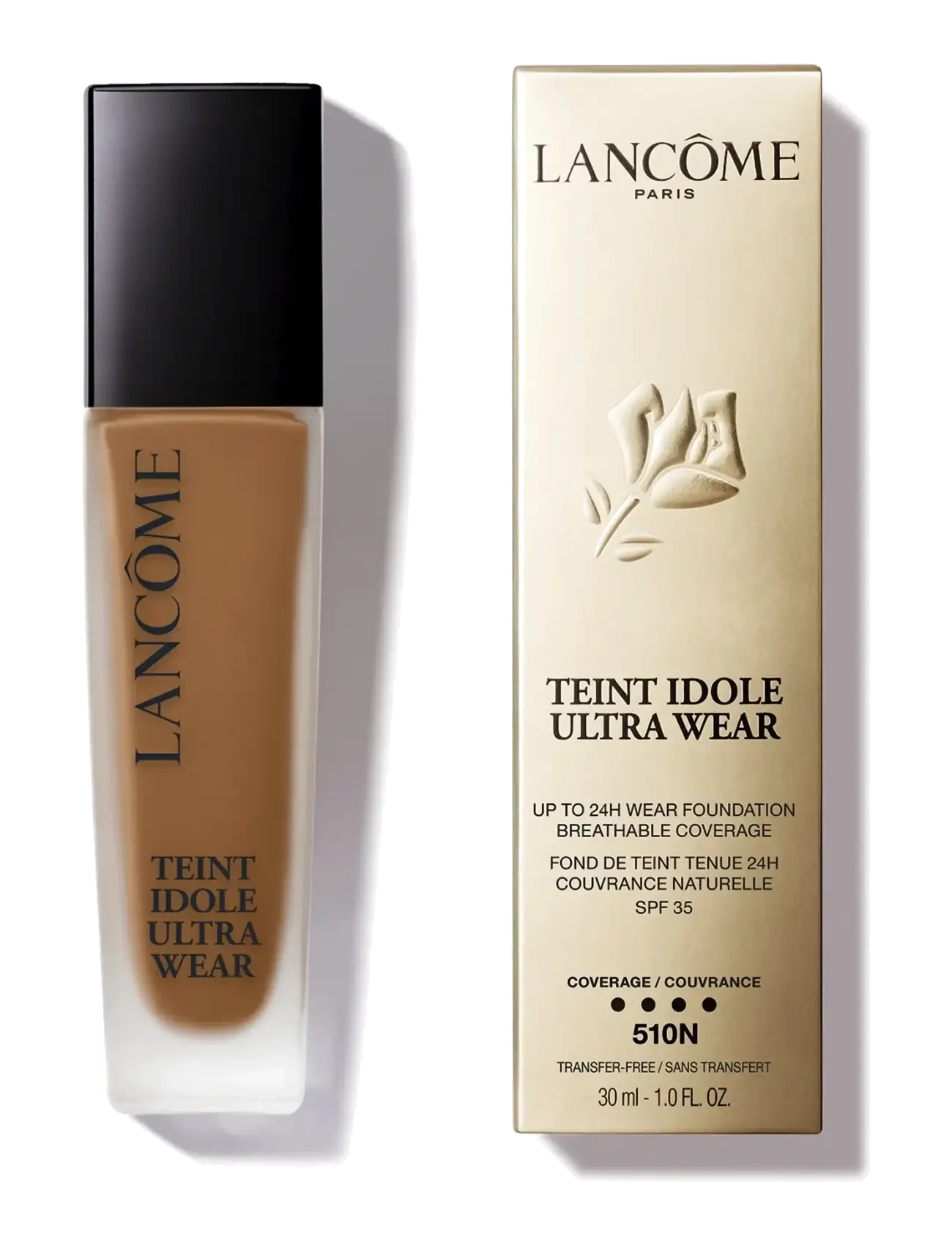 Lancôme - LANCÔME TEINT IDOLE ULTRA WEAR 24H LONGWEAR FOUNDATION - makeup - 510n p b - 1