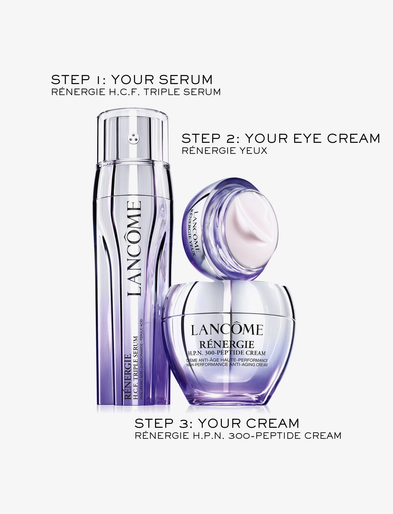 Lancôme - Lancôme Rénergie H.P.N. 300-Peptide Refill 50ml - sommarens hudvård  - no colour - 3
