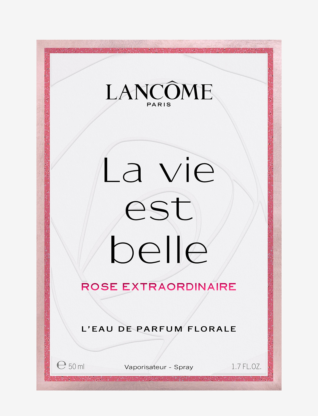Lancôme - LCM LVEB ROSE EXTRA EDP V50ml - sommer parfumer - clear - 1
