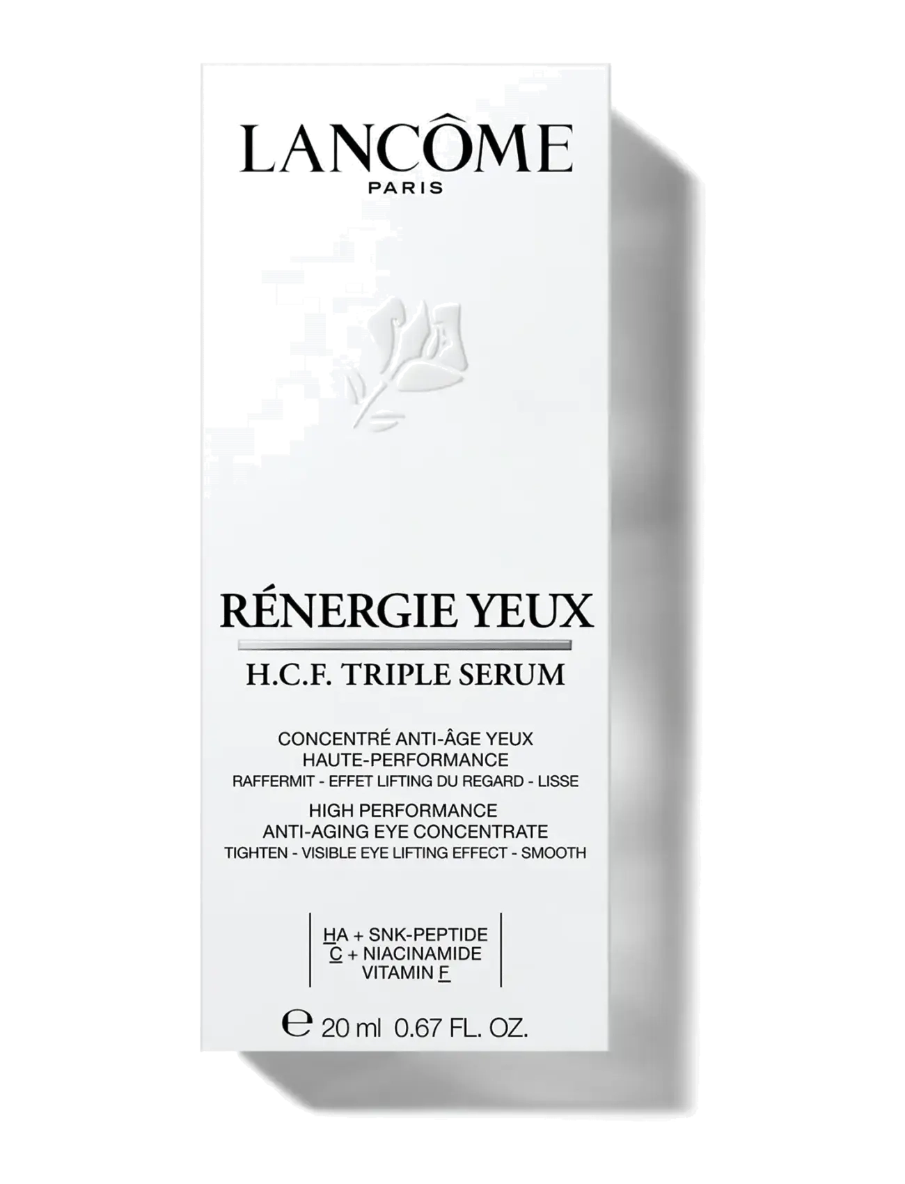 Lancôme - Lancôme Rénergie H.C.F. Triple Serum Eye - serum & oljor  - clear - 1