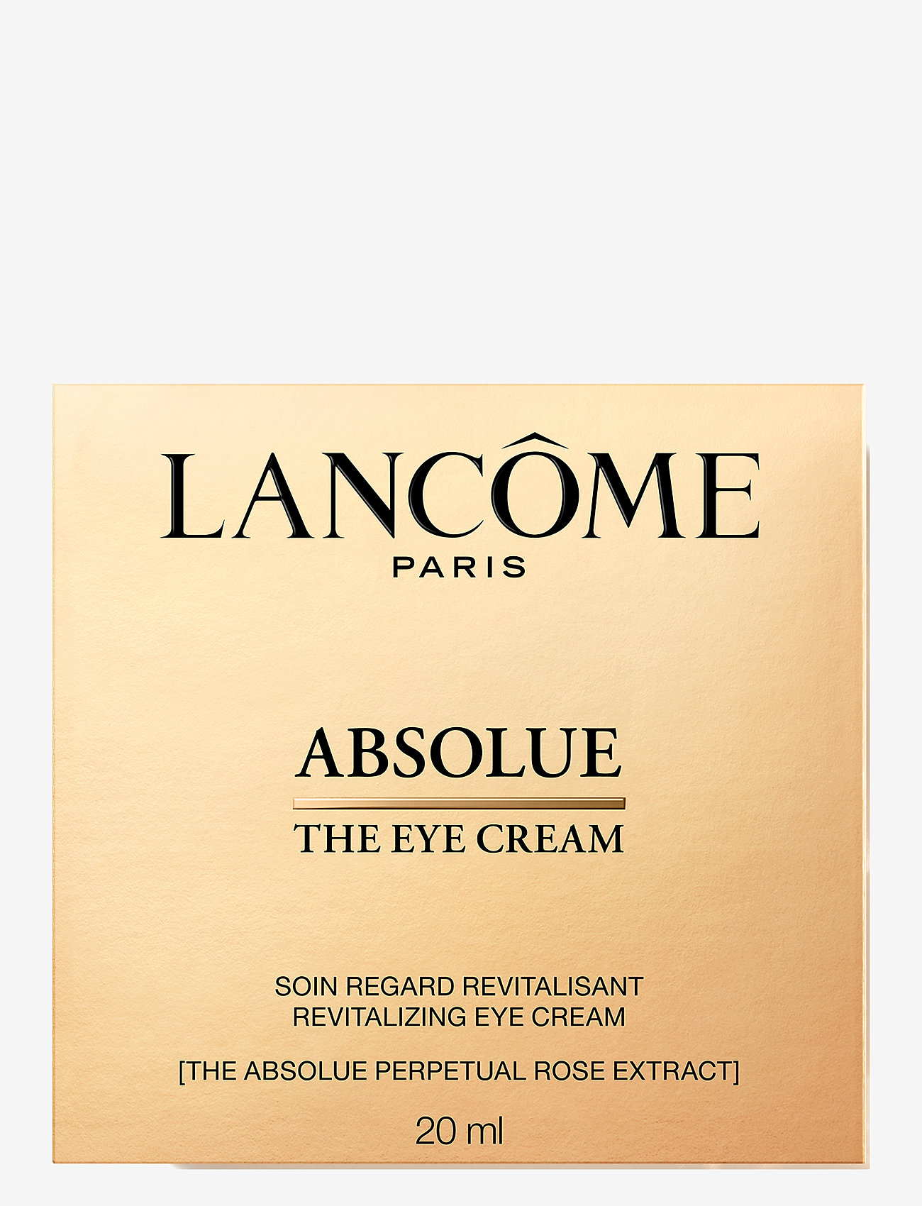 Lancôme - Lancôme Absolue Eye Cream 20ml - eye cream - clear - 1