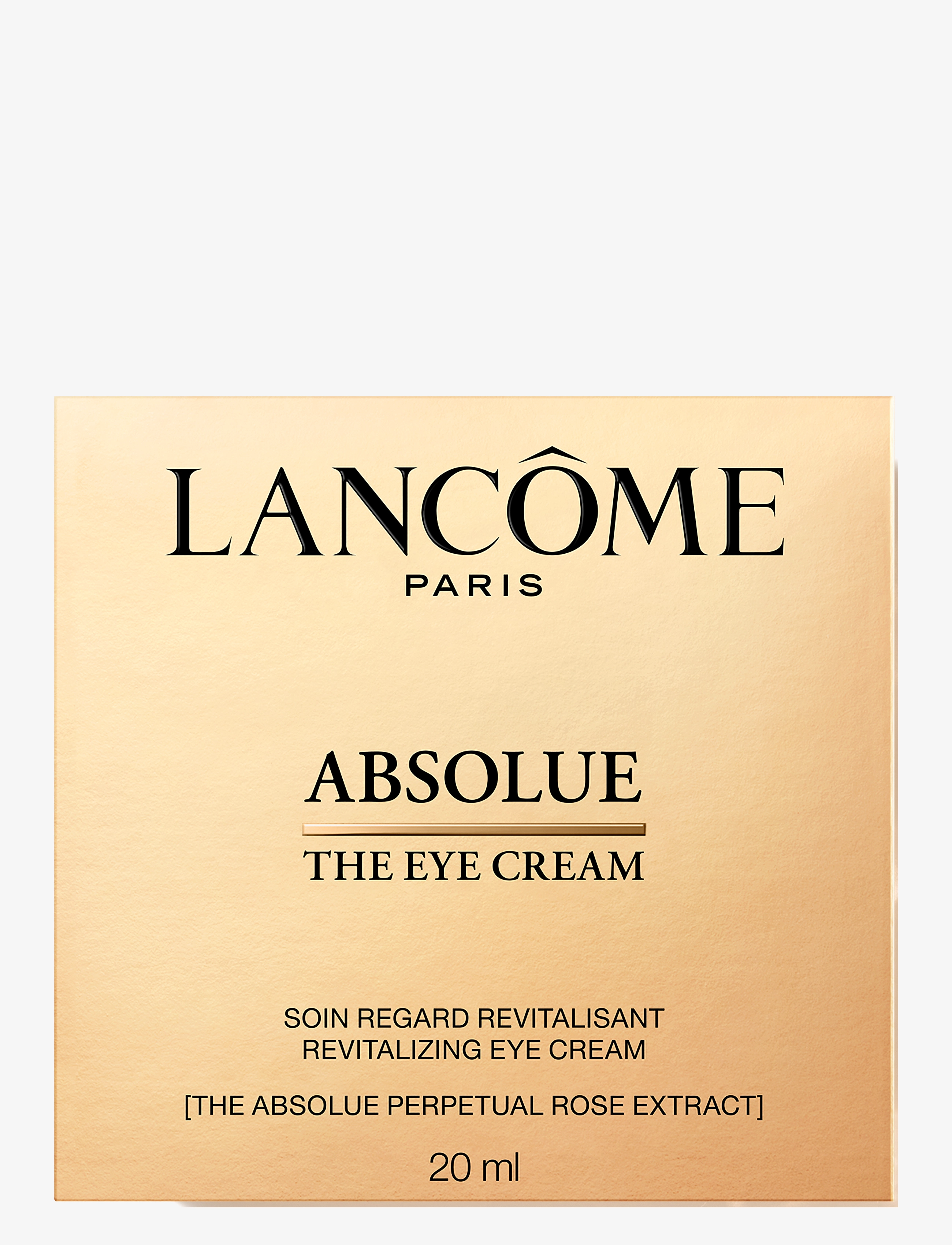 Lancôme - Lancôme Absolue Eye Cream 20ml - Ögonkräm - clear - 1