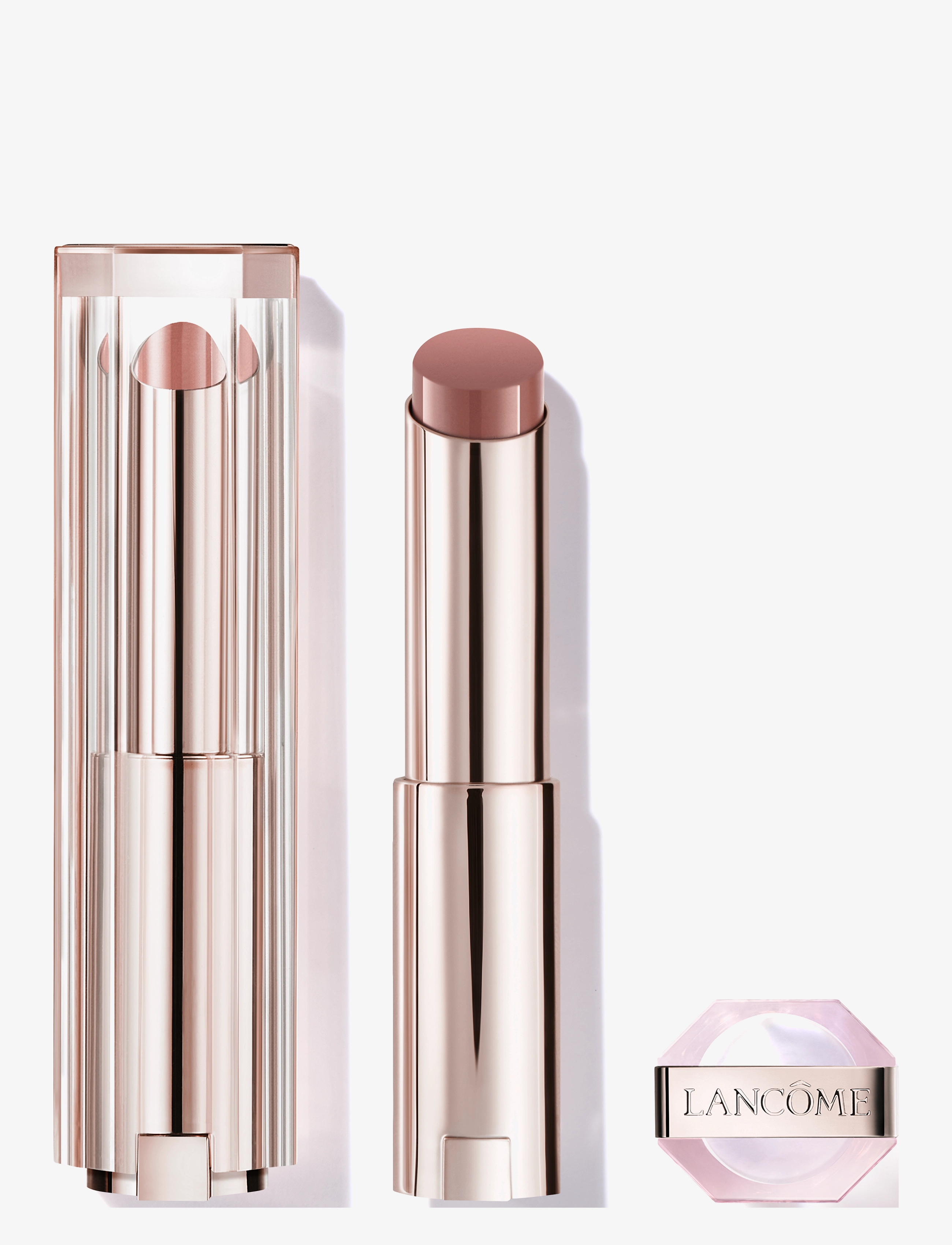 Lancôme - Lip Idôle Squalane-12 Butterglow Glowy Color Balm - læbepomade - shade-throwing beige - 1