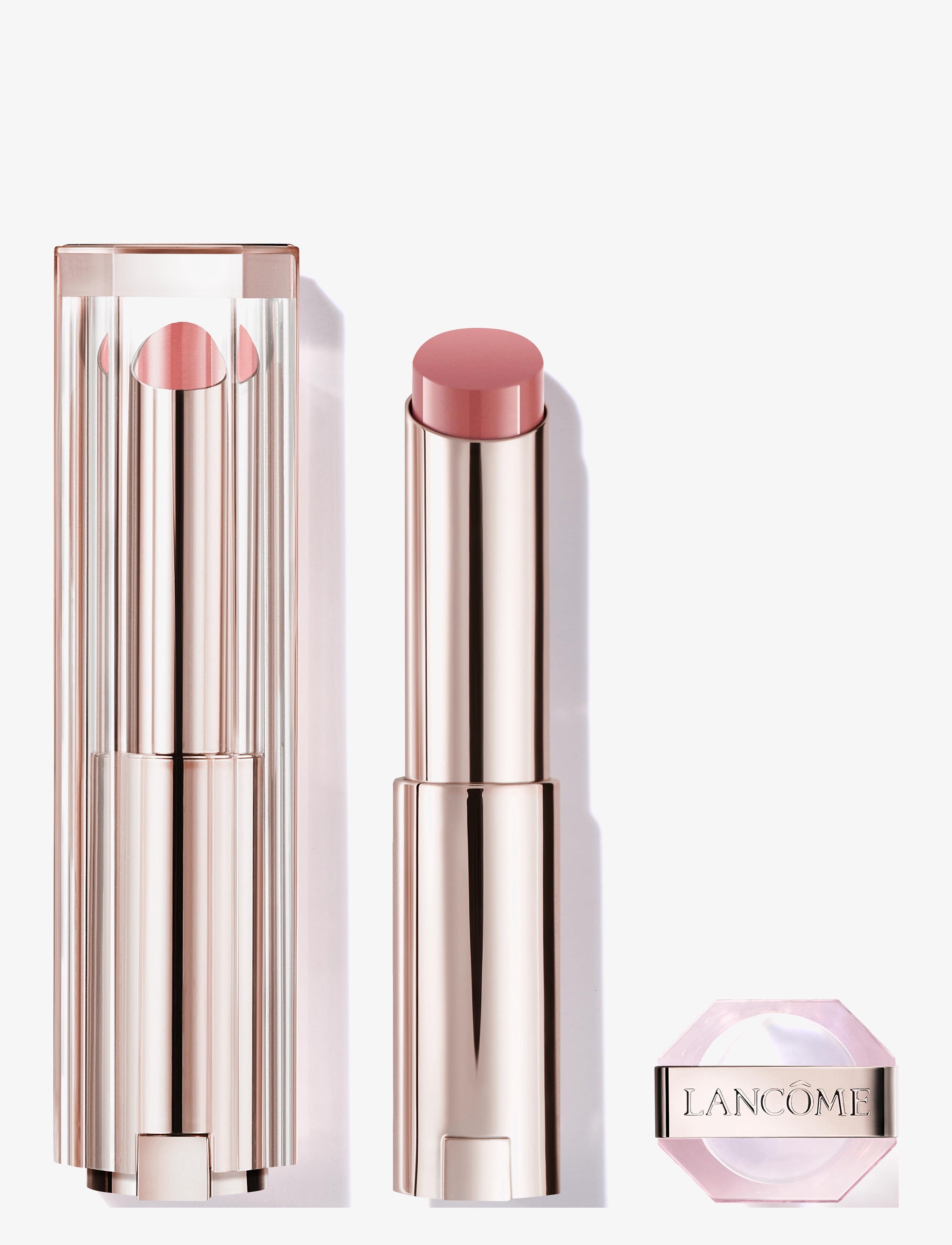 Lancôme Lip Idôle Squalane-12 Butterglow Glowy Color Balm - App Deal - PINK SQUAD / clear