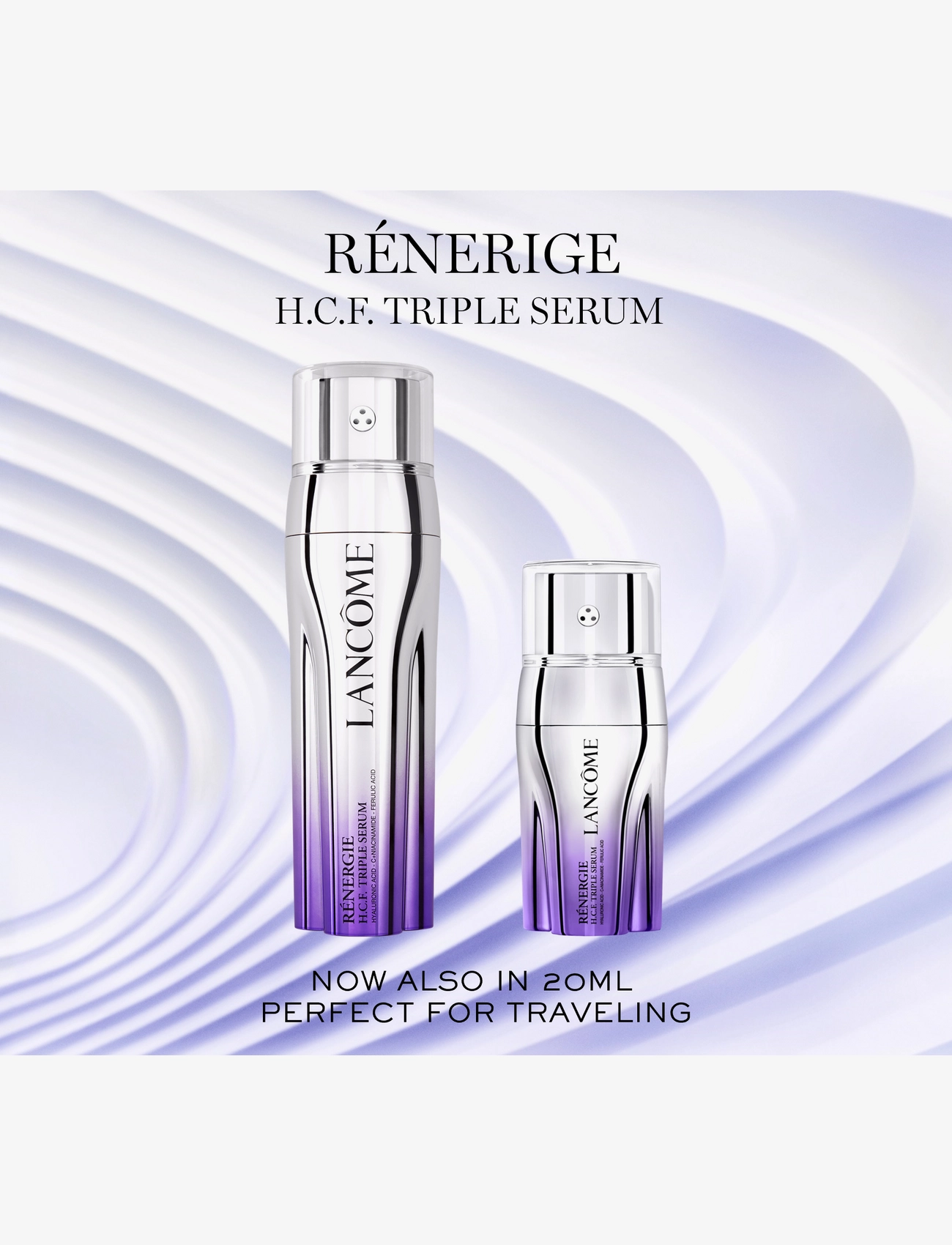Lancôme - Lancôme Rénergie H.C.F. Triple Serum - Moisturizing Anti-Aging Serum 20ml - serum & oljor  - clear - 3