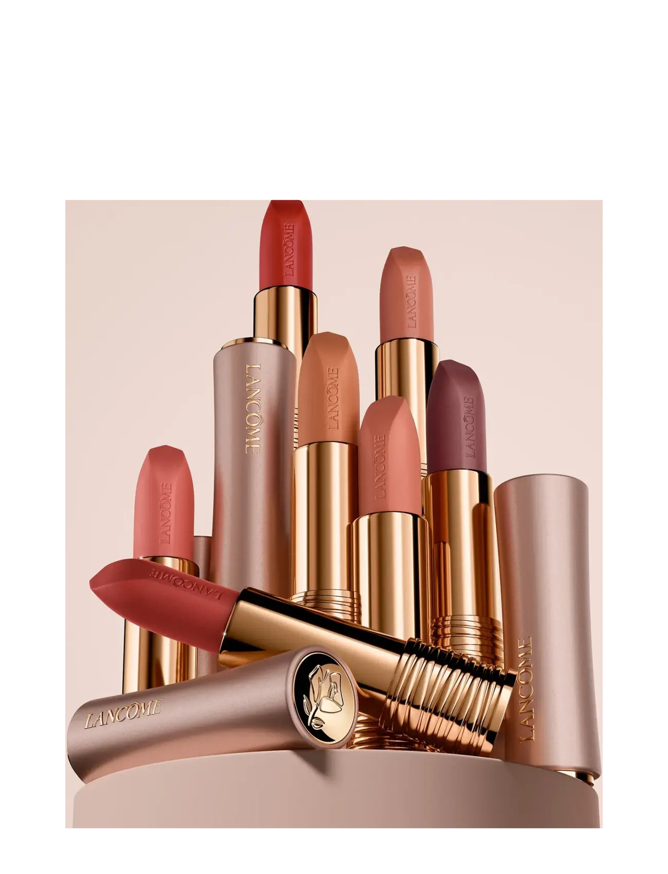 L'Absolu Rouge Intimatte Soft-Blurred Matte Lipstick 7