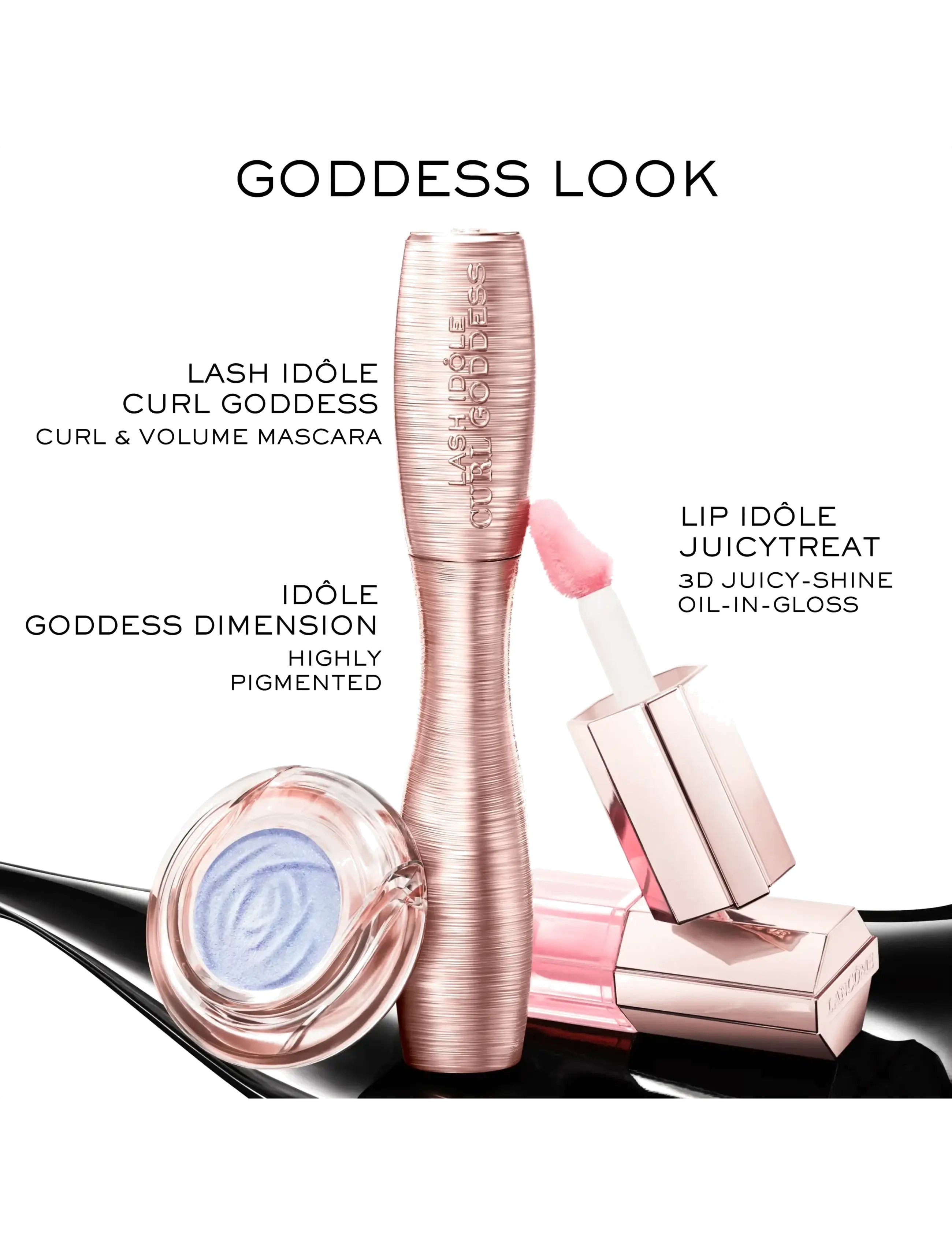 Lancôme - Idôle Goddess Dimension Monoeyeshadow with Satin Finish - makeup - 01 dawn reflection - 3