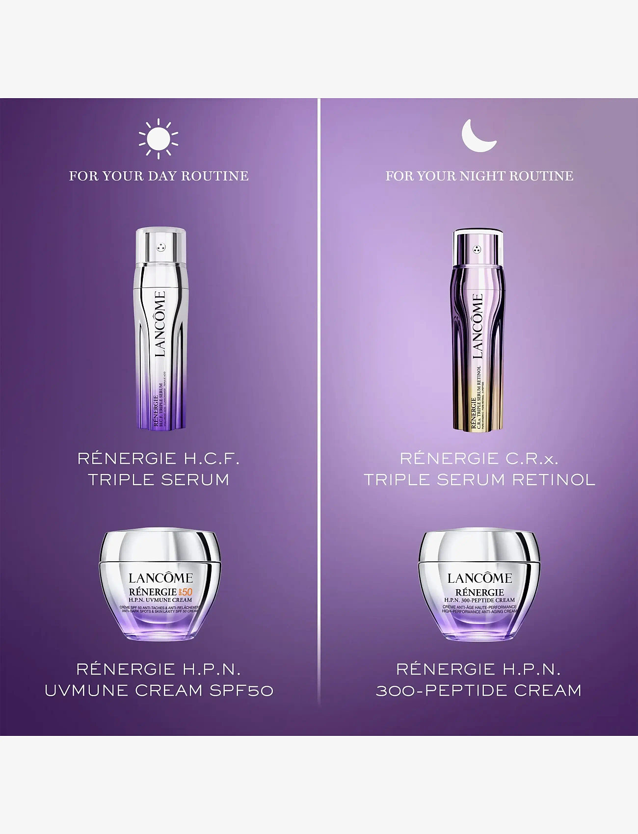 Lancôme - Lancôme Rénergie C.R.x. Triple Serum Retinol 50ml - serum & olier - clear - 5