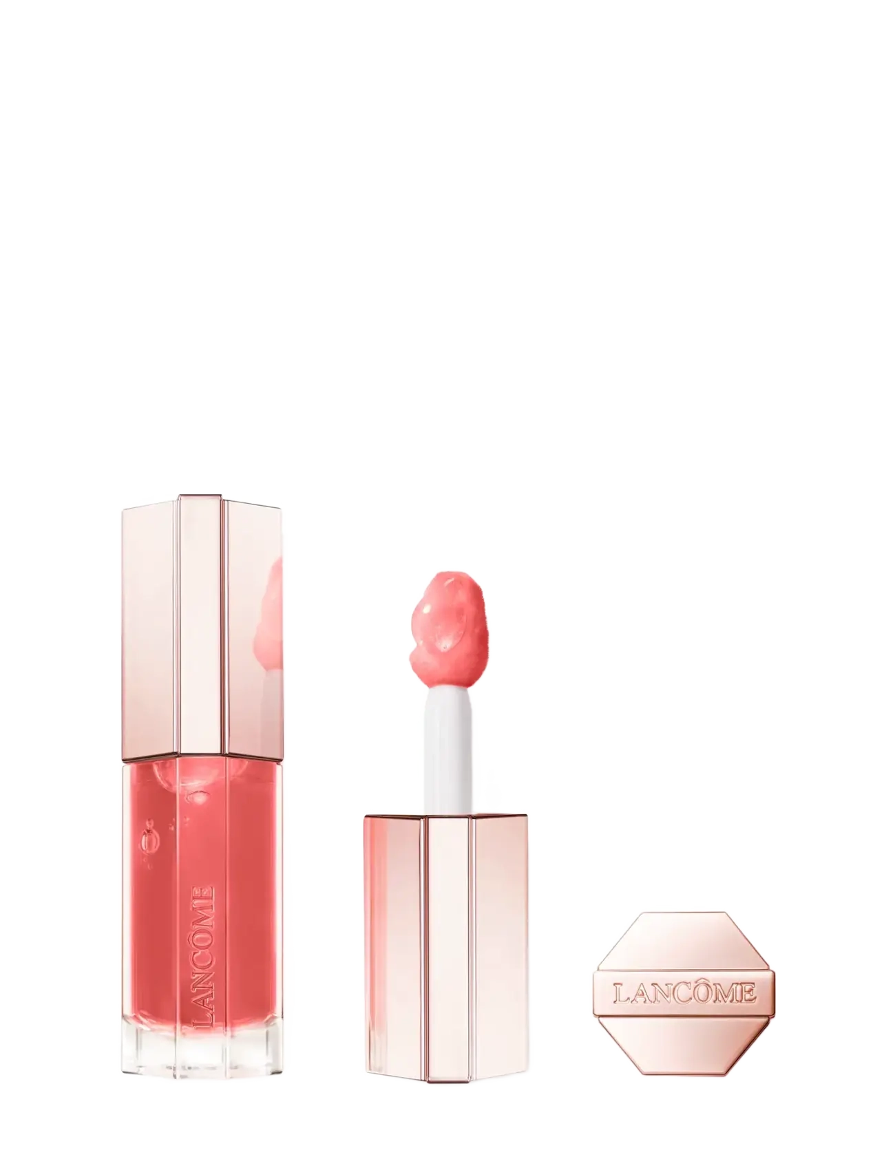 Lancôme Lancôme Lip Idôle Juicytreat Juicy Oil-In-Gloss 27 Melon Treat, One Size, Pink, Læber > Lipgloss, Dame