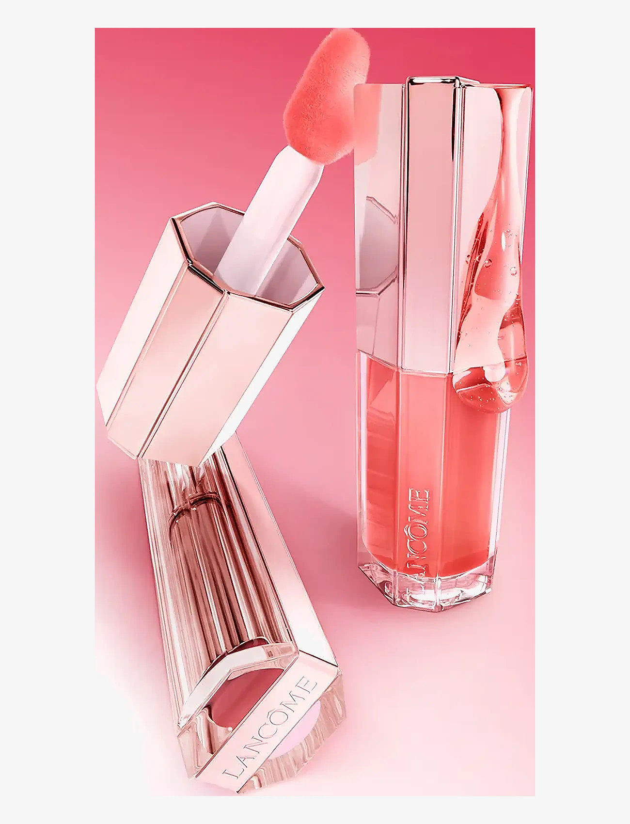 Lancôme - Lancôme Lip Idôle Juicytreat Juicy Oil-in-Gloss 27 Melon treat - makeup - melon treat - 5