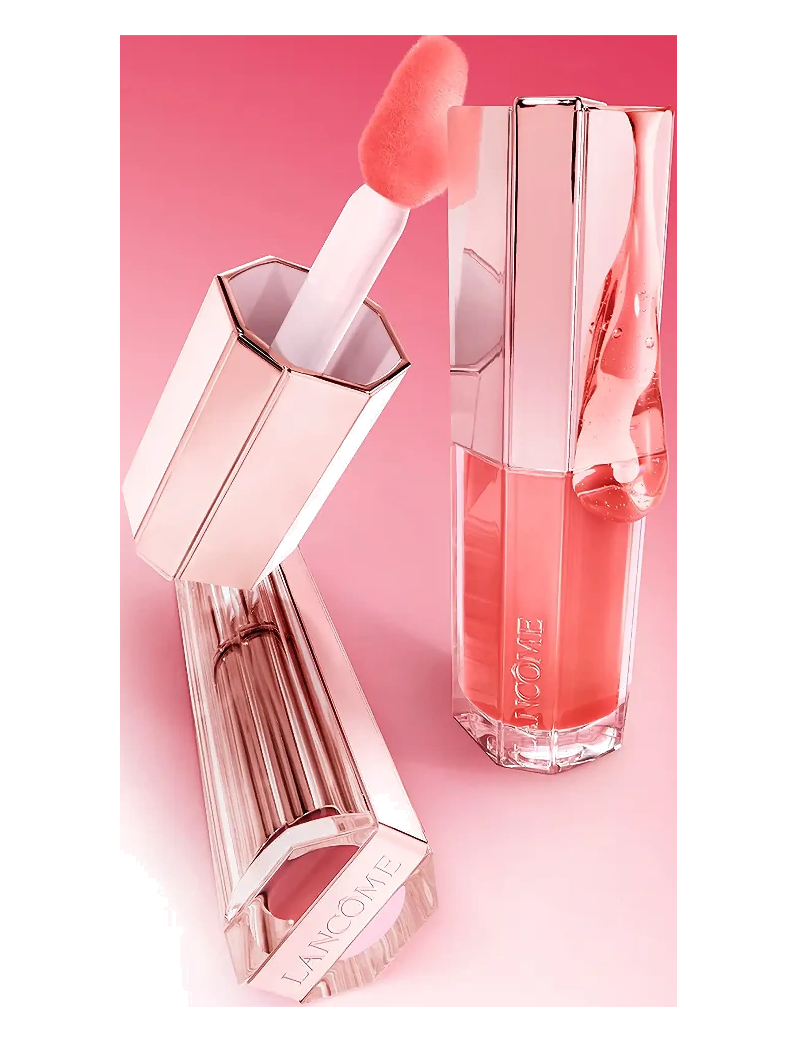 Lancôme - Lancôme Lip Idôle Juicytreat Juicy Oil-in-Gloss 27 Melon treat - meikit - melon treat - 5