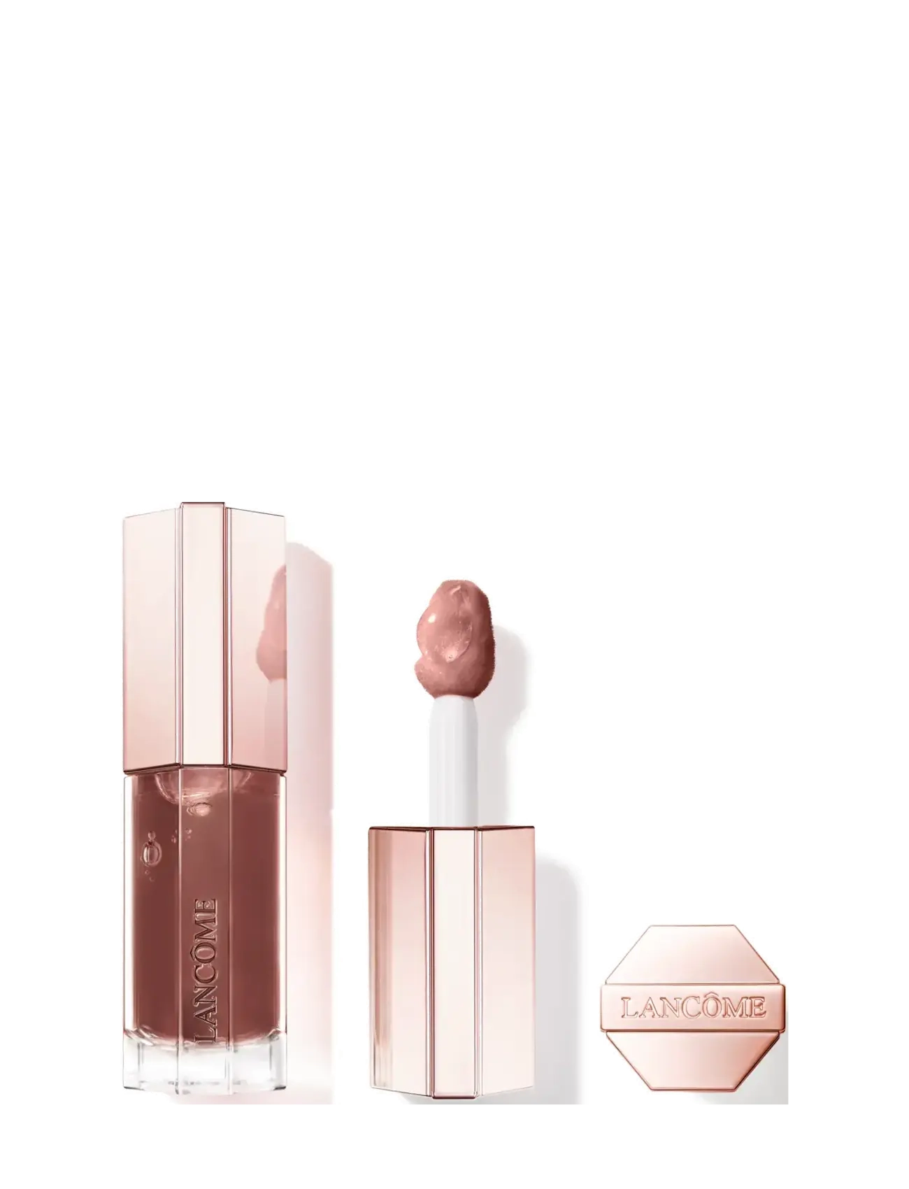 Lancôme Lip Idôle Juicytreat Juicy Oil-In-Gloss 65 Brownie Bite, Lipgloss, Brun, Str: ONE SIZE