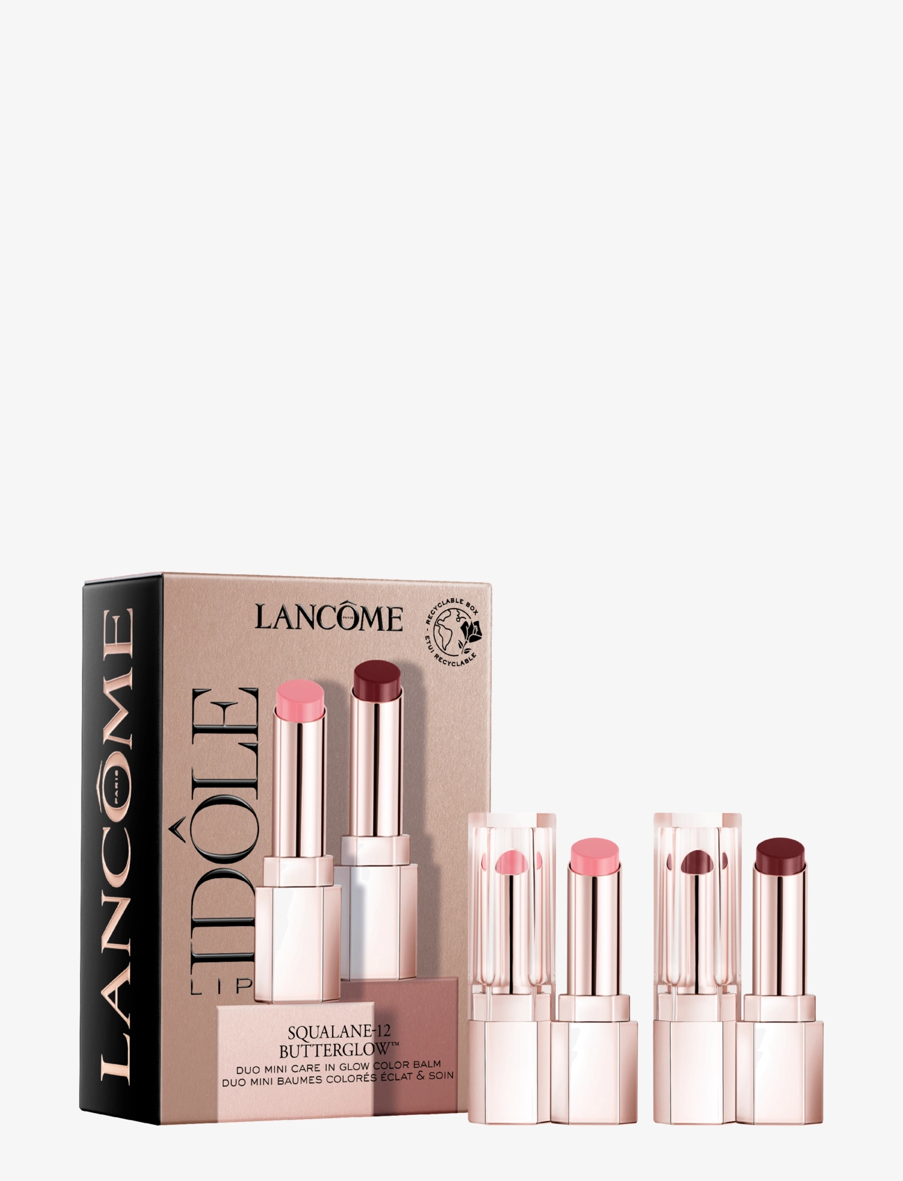 Lancôme Lip Idôle Mini Set, One Size, Nude, Alle Sæt > Makeup-Sæt, Dame