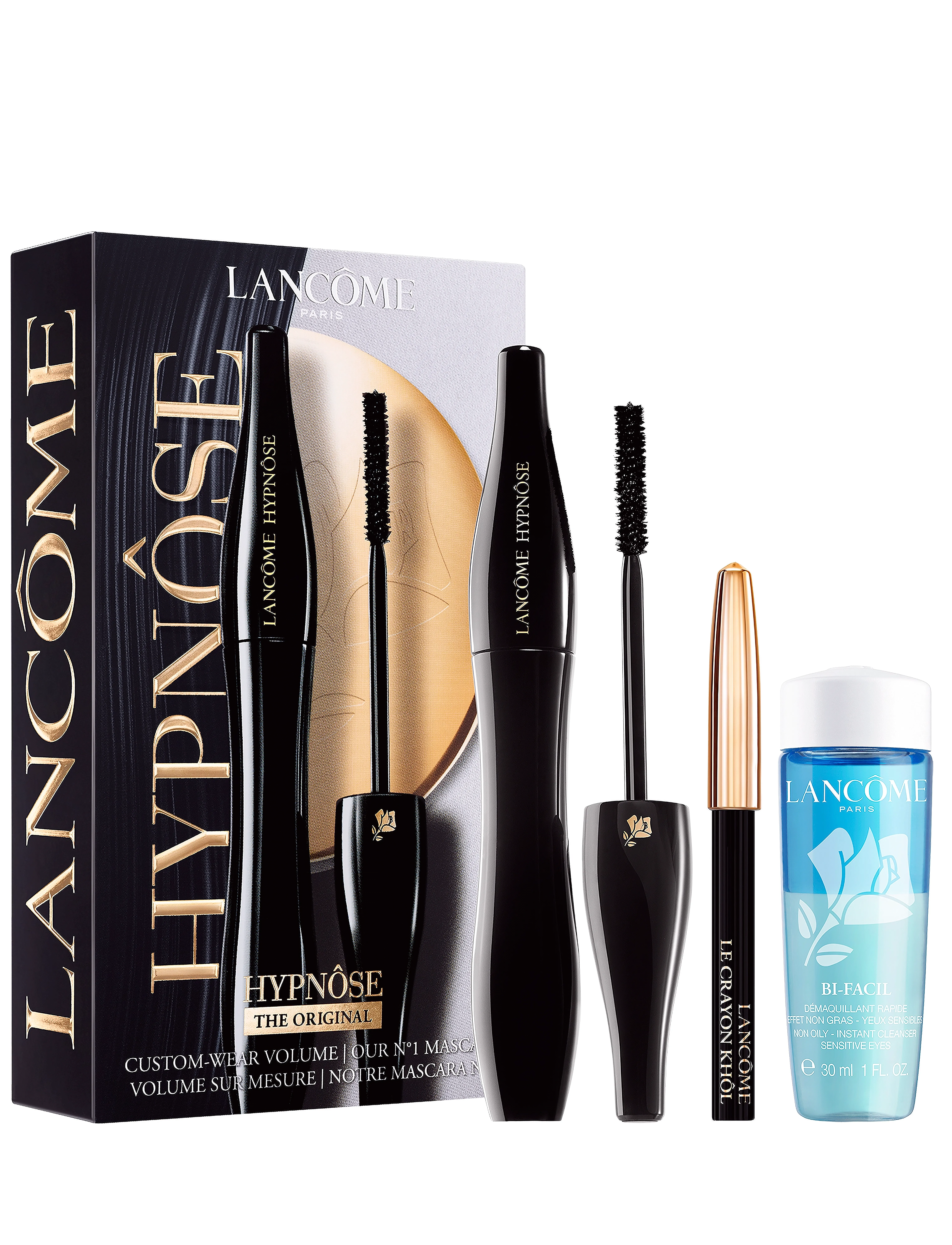 Lancôme - Lancôme HYPNÔSE MASCARA SET, CRAYON KHÔL & BI-FACIL - Øjne & bryn - clear - 2