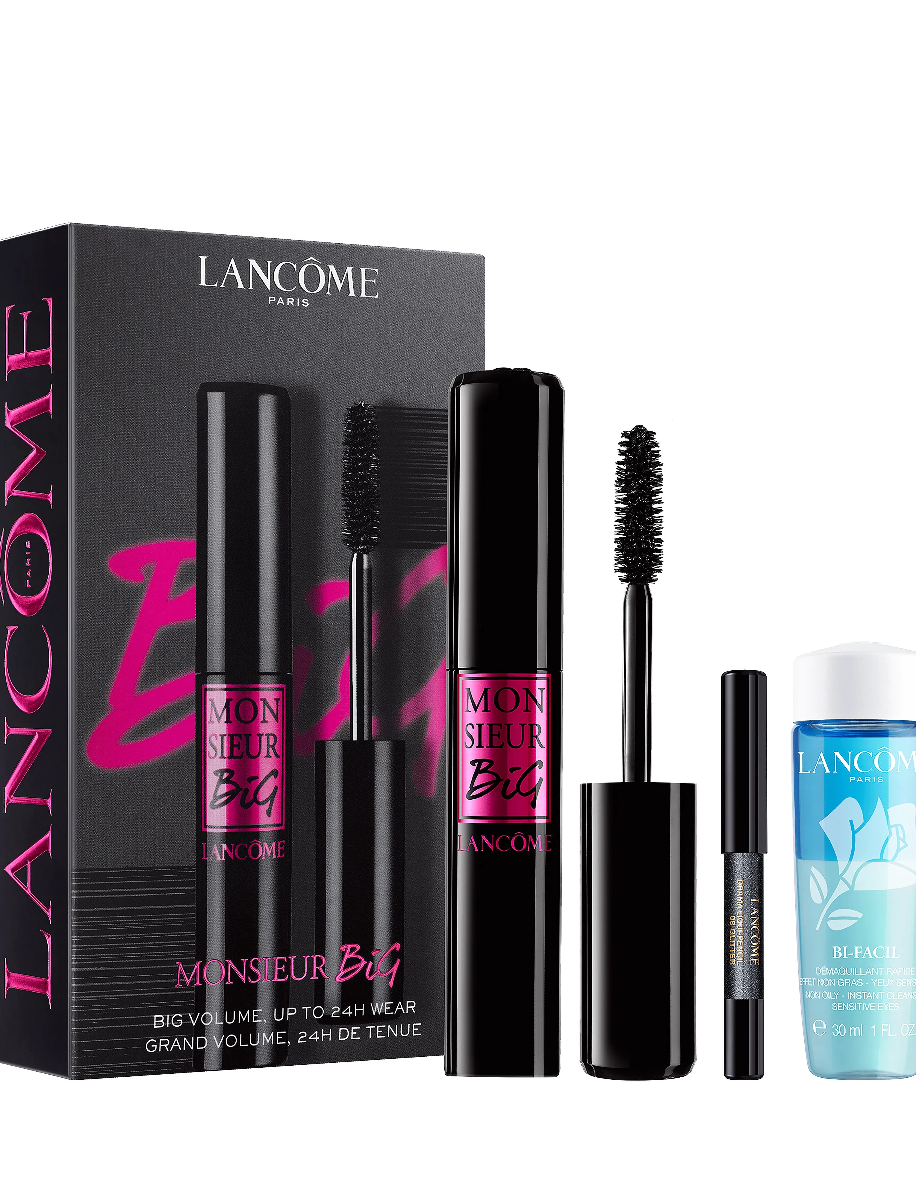 Lancôme Lancôme Monsieur Big Mascara Set & Drama Liqui-Pencil & Bi-Facil, One Size, Black, Øjne > Mascara, Dame