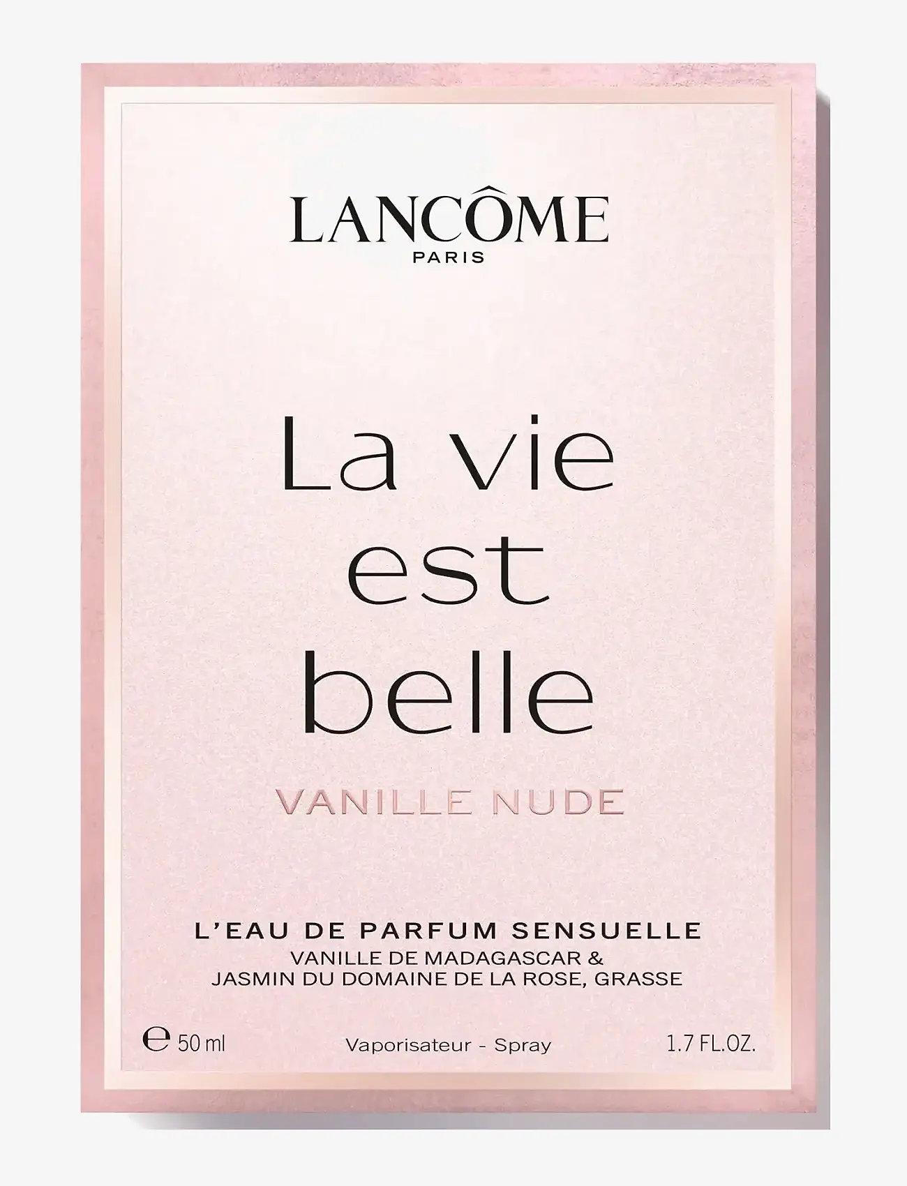 Lancôme - Lancôme La vie est belle Vanille Nude Eau de Parfum 50ml - bliv klar til date night - clear - 1