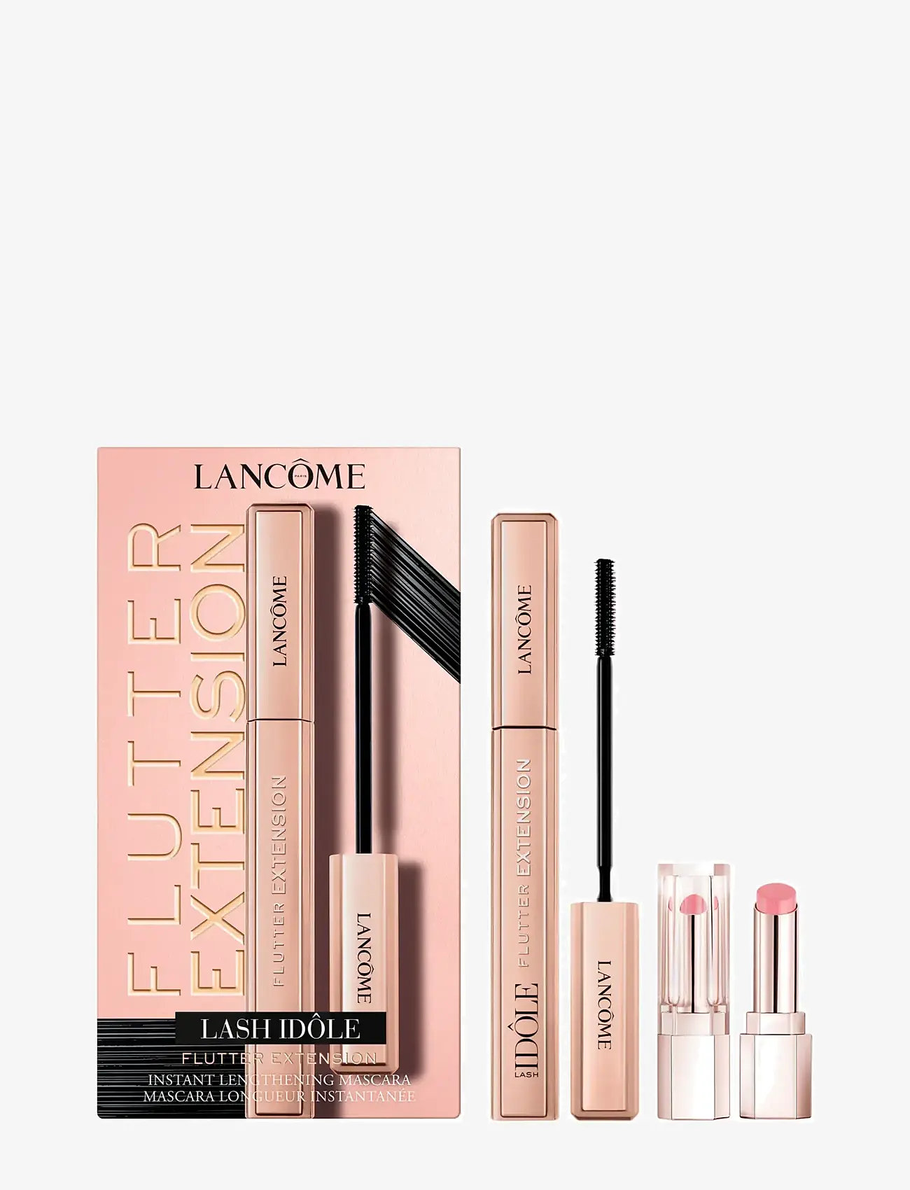 Lancôme - Lash Idôle Flutter Ext Mascara + Lip Idôle Mini - smink - clear - 1