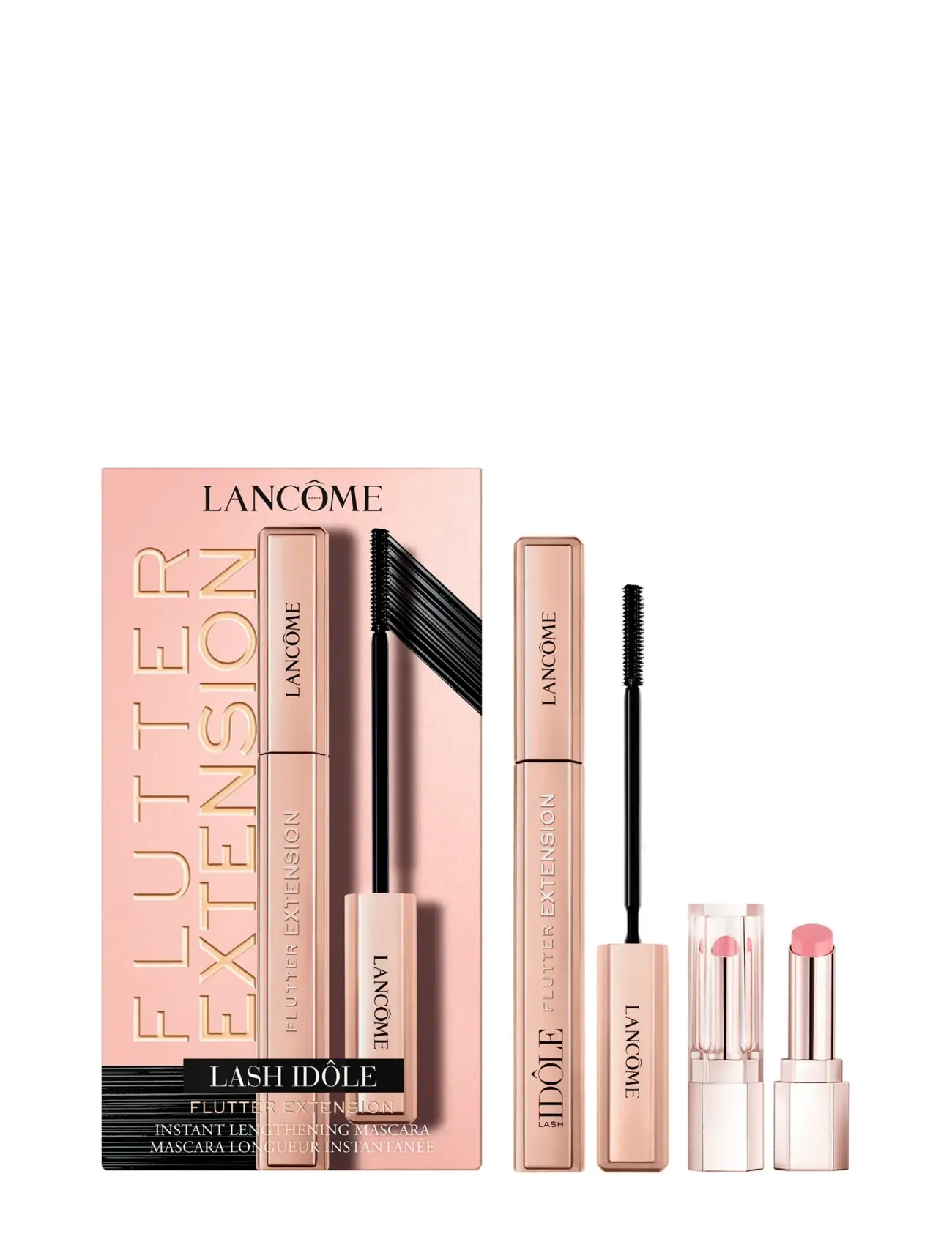 Lancôme - Lash Idôle Flutter Ext Mascara + Lip Idôle Mini - Øjne & bryn - clear - 1