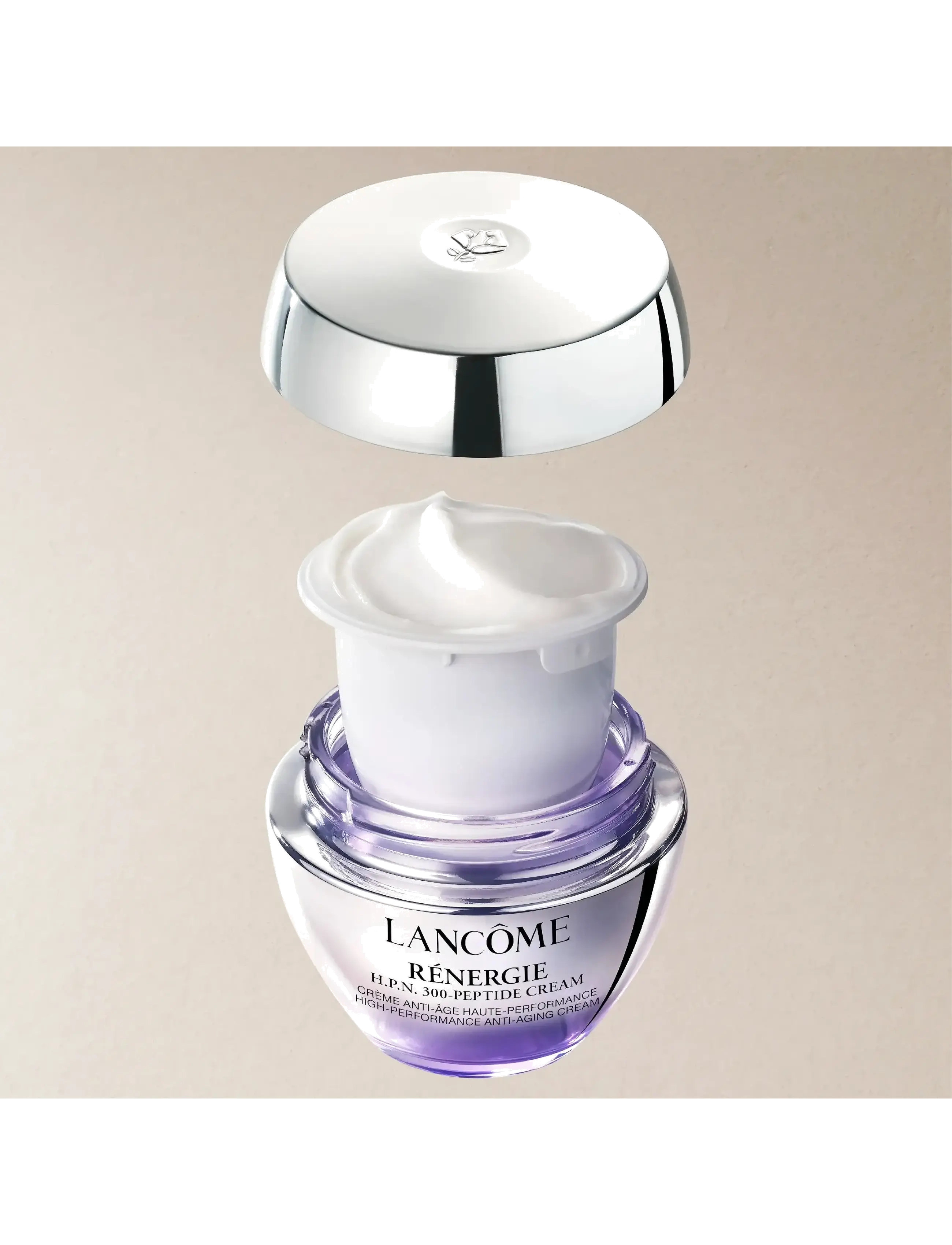 Lancôme - Lancôme Rénergie H.P.N. UVMUNE Cream SPF50 Refill 50ml - fuktkrämer - clear - 2