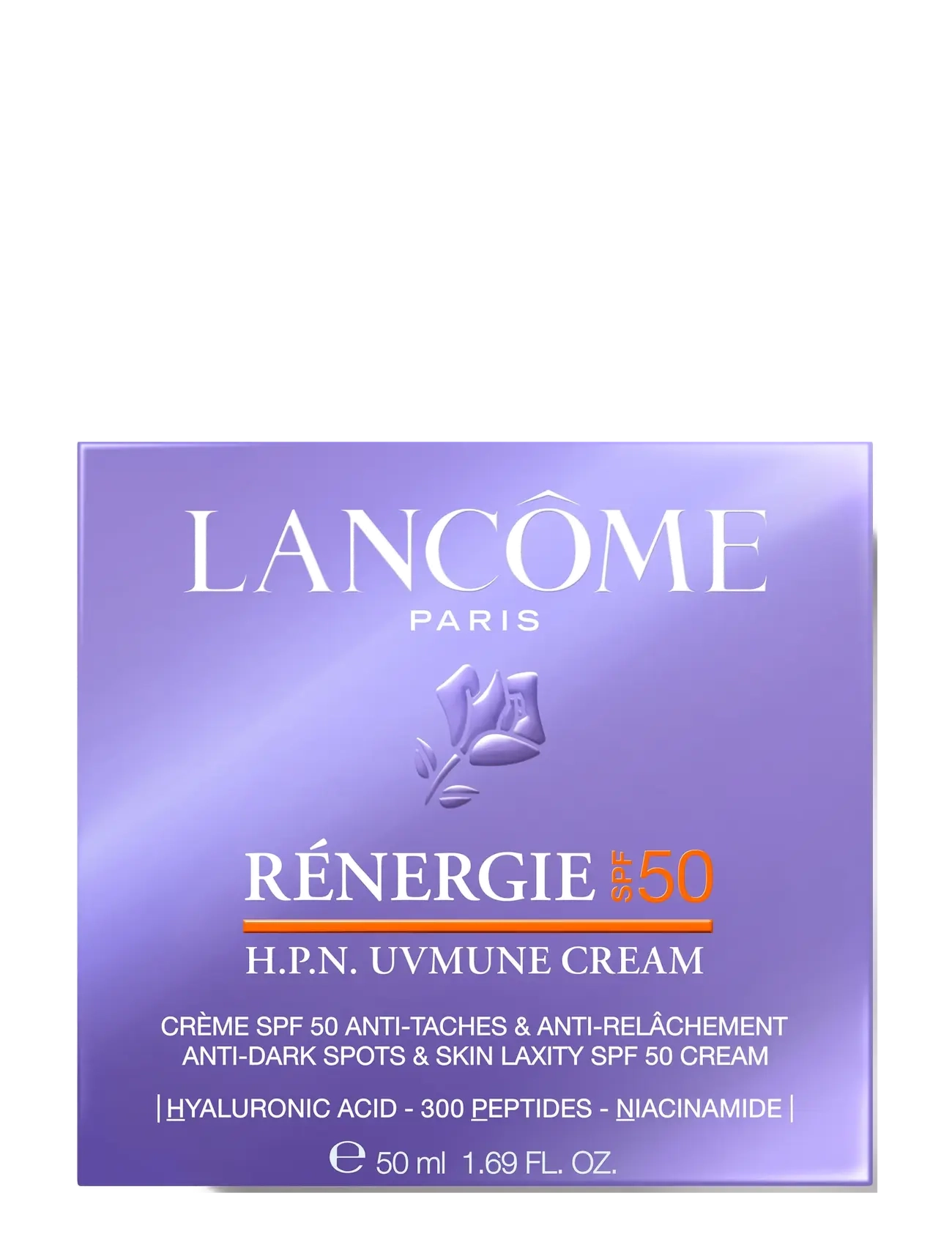 Lancôme - RNG HPN300 CREAM SPF50 - sommerens hudpleje - clear - 2