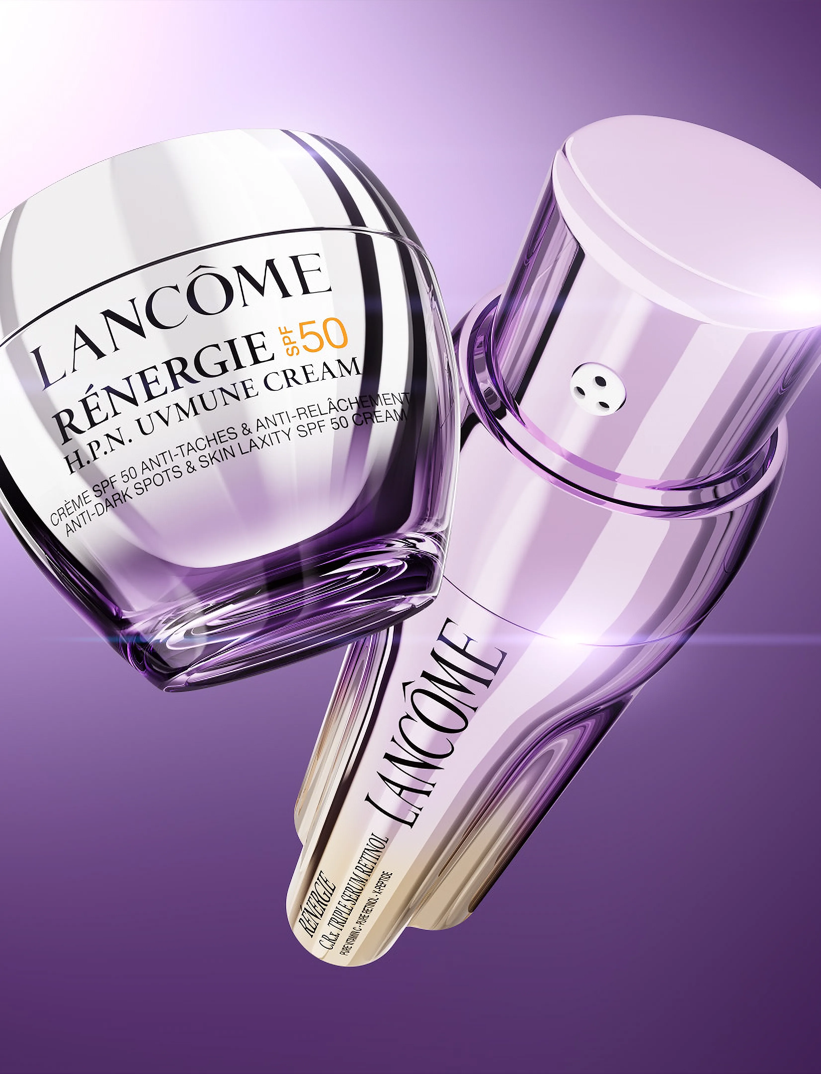 Lancôme - RNG HPN300 CREAM SPF50 - sommerens hudpleje - clear - 5