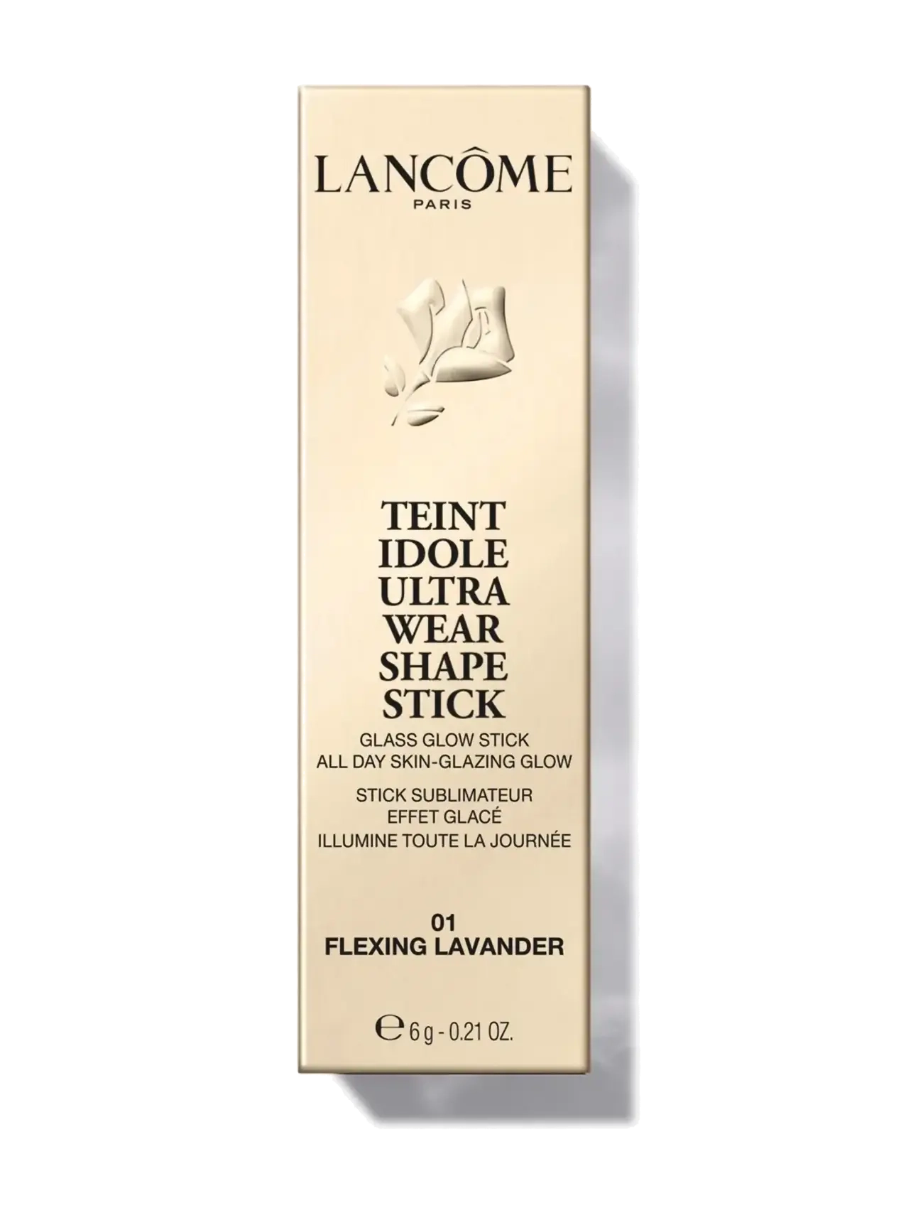 Lancôme - Lancôme Teint Idole Shaping Sticks Glass Glow Stick Flexing Lavender 01 - makeup - clear - 1