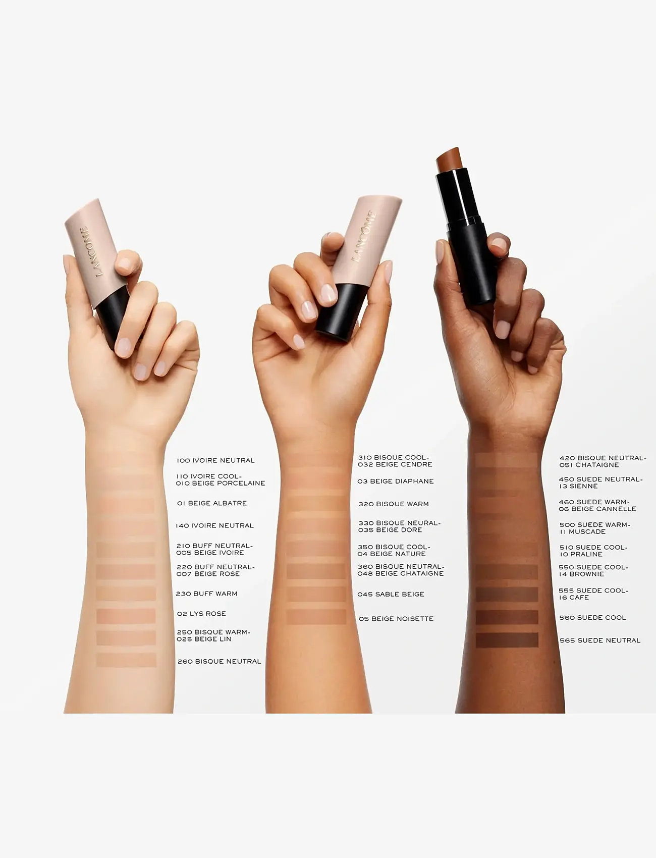 Lancôme - Lancôme Teint Idole Ultra Wear Shape Sticks Multi-Use Foundation - makeup - suÈde (c) (usa) brownie 550 - 4