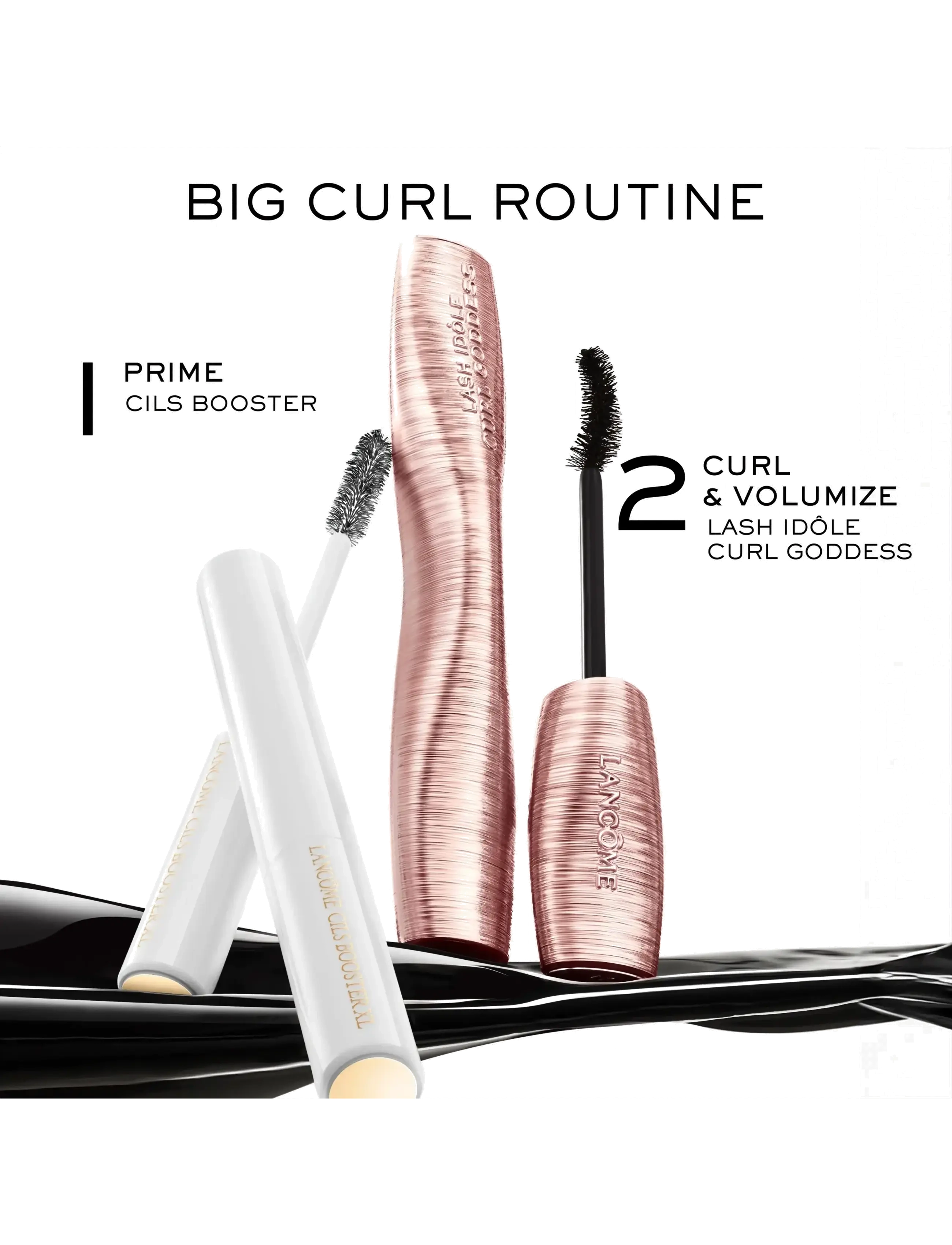 Lancôme - Lancôme Lash Idôle Curl Goddess Mascara, Divine Black - Øjne & bryn - clear - 3