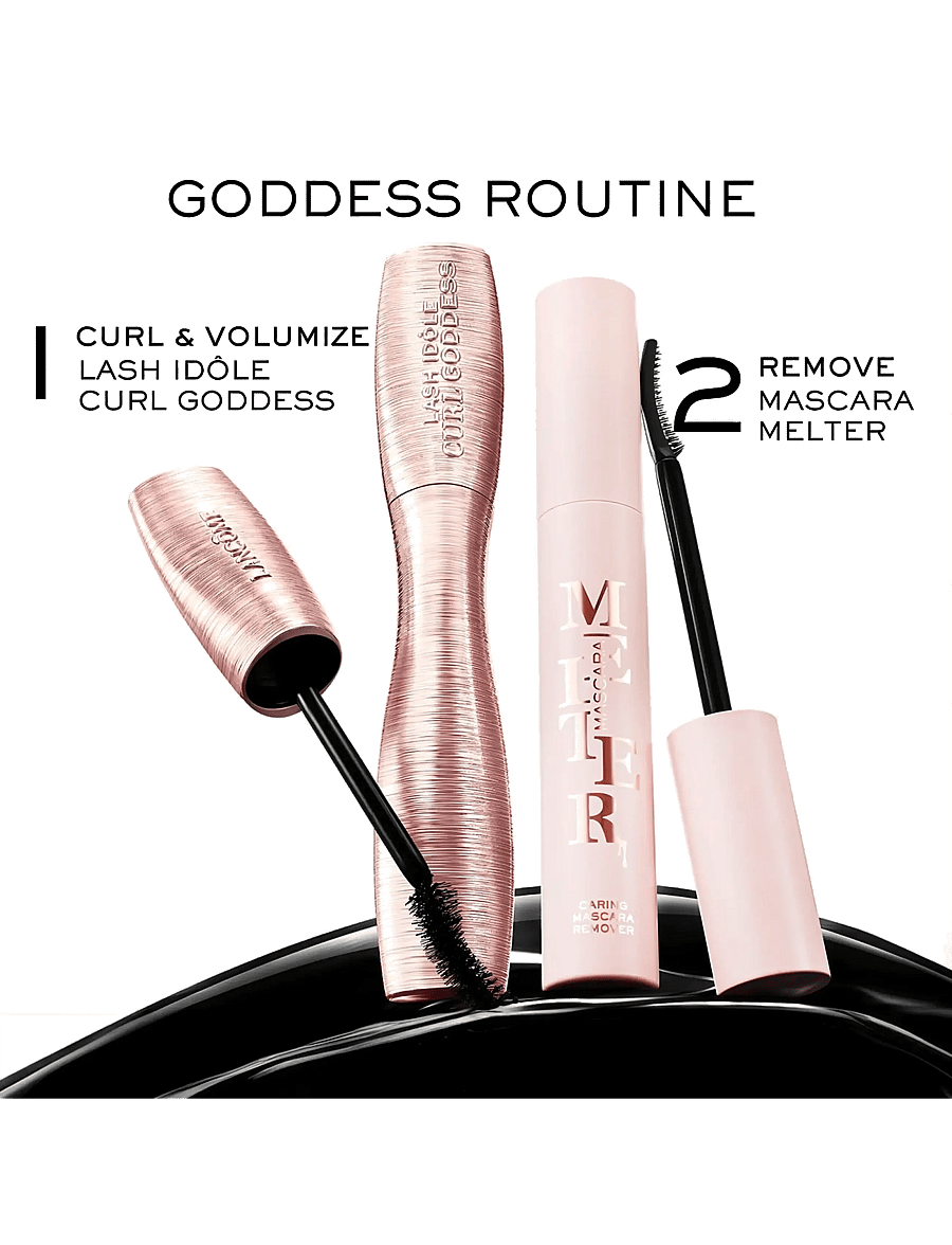 Lancôme - Lancôme Lash Idôle Curl Goddess Mascara, Divine Black - Øjne & bryn - clear - 4