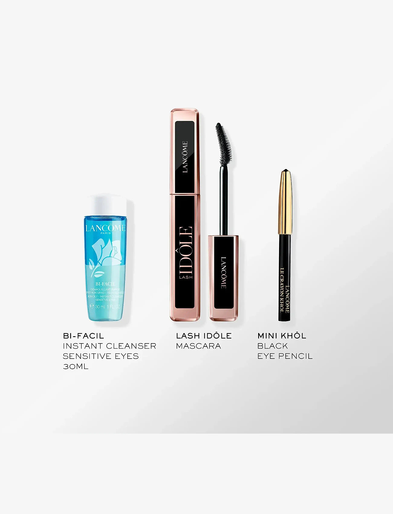 Lancôme - Lancôme Lash Idole + MINI KHOL + BI FACIL Holiday Set 2025 - smink - black - 1