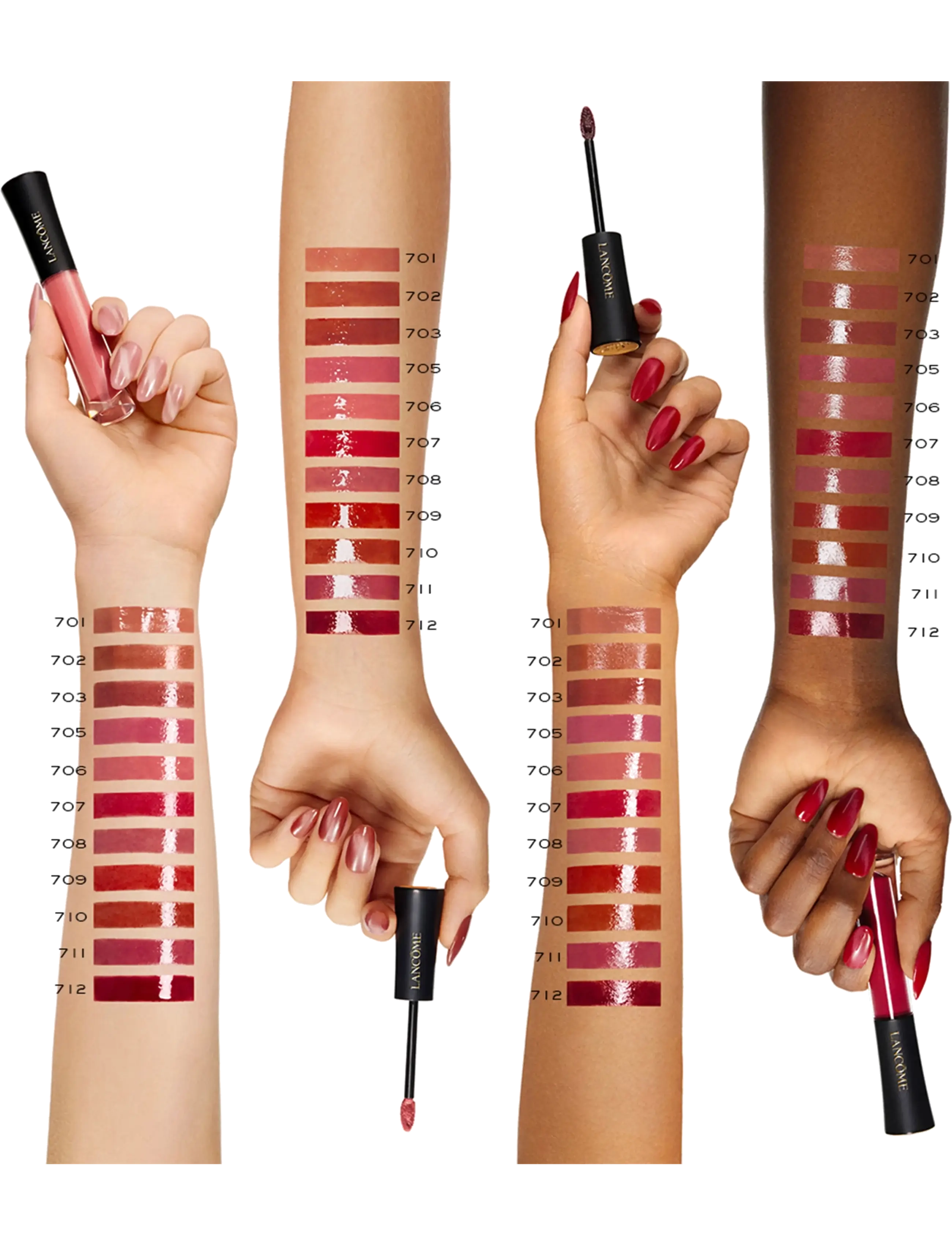 Lancôme - Lancôme L'Absolu Rouge Glaze Tintation, Glazing Liquid Tint, 4.5 ml - smink - berry berry tempting - 5