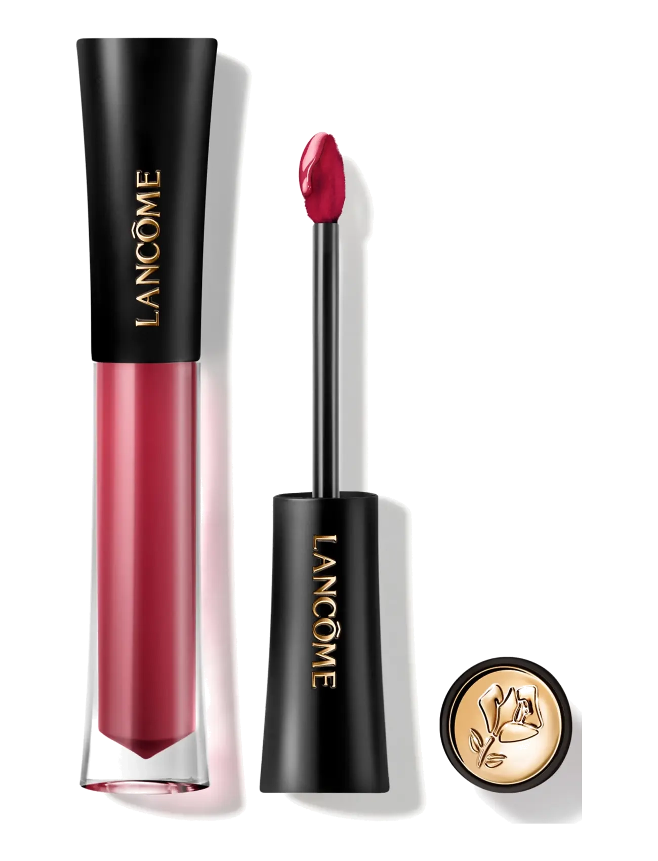 Lancôme L'absolu Rouge Glaze Tintation, Glazing Liquid Tint, 4.5 Ml, Lipgloss, Bordeaux, Str: 4.5 ML