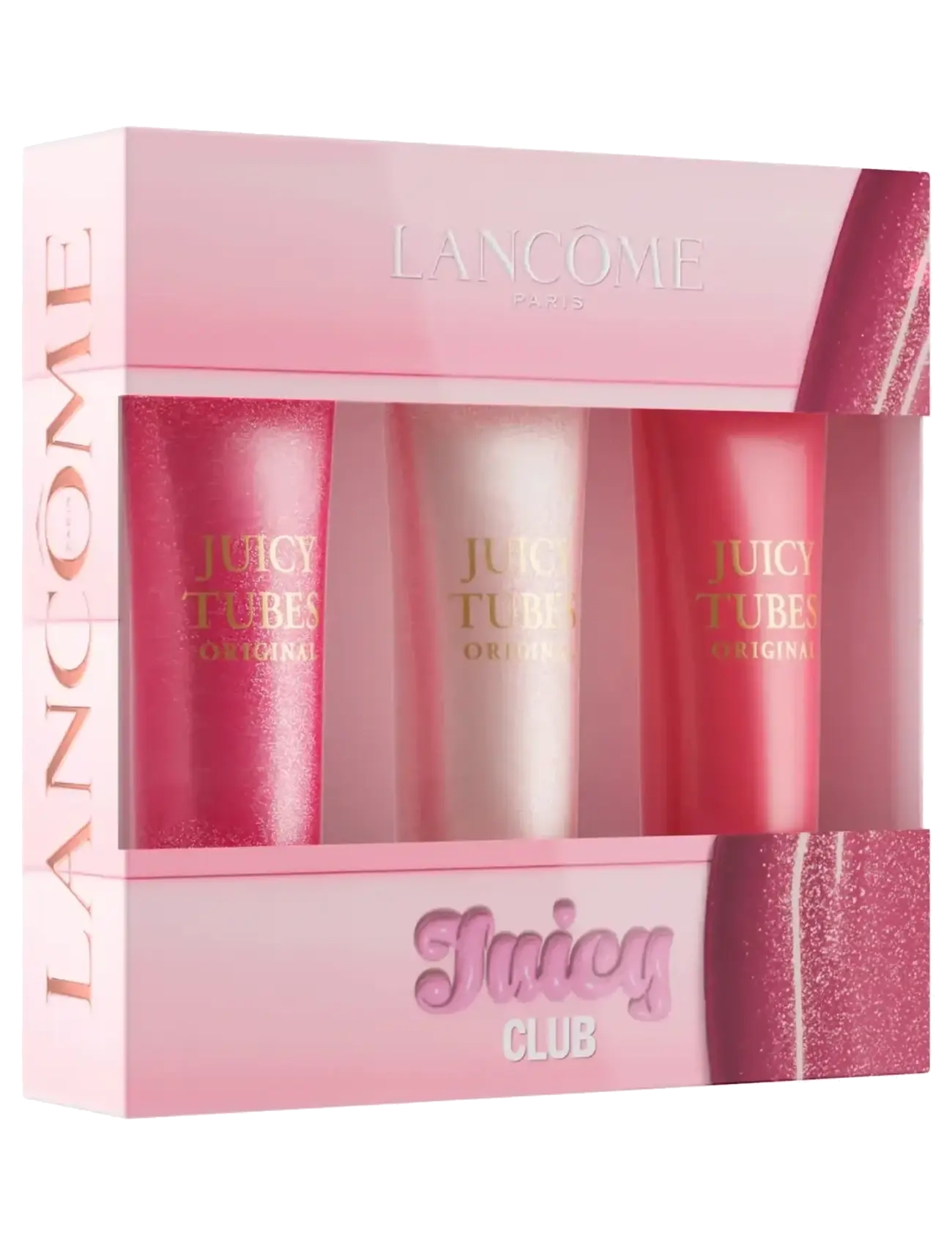 Lancôme Juicy Club Lip Set Juicy Tubes Mini Trio Gloss, Lipgloss, Pink, Str: 1 PCE