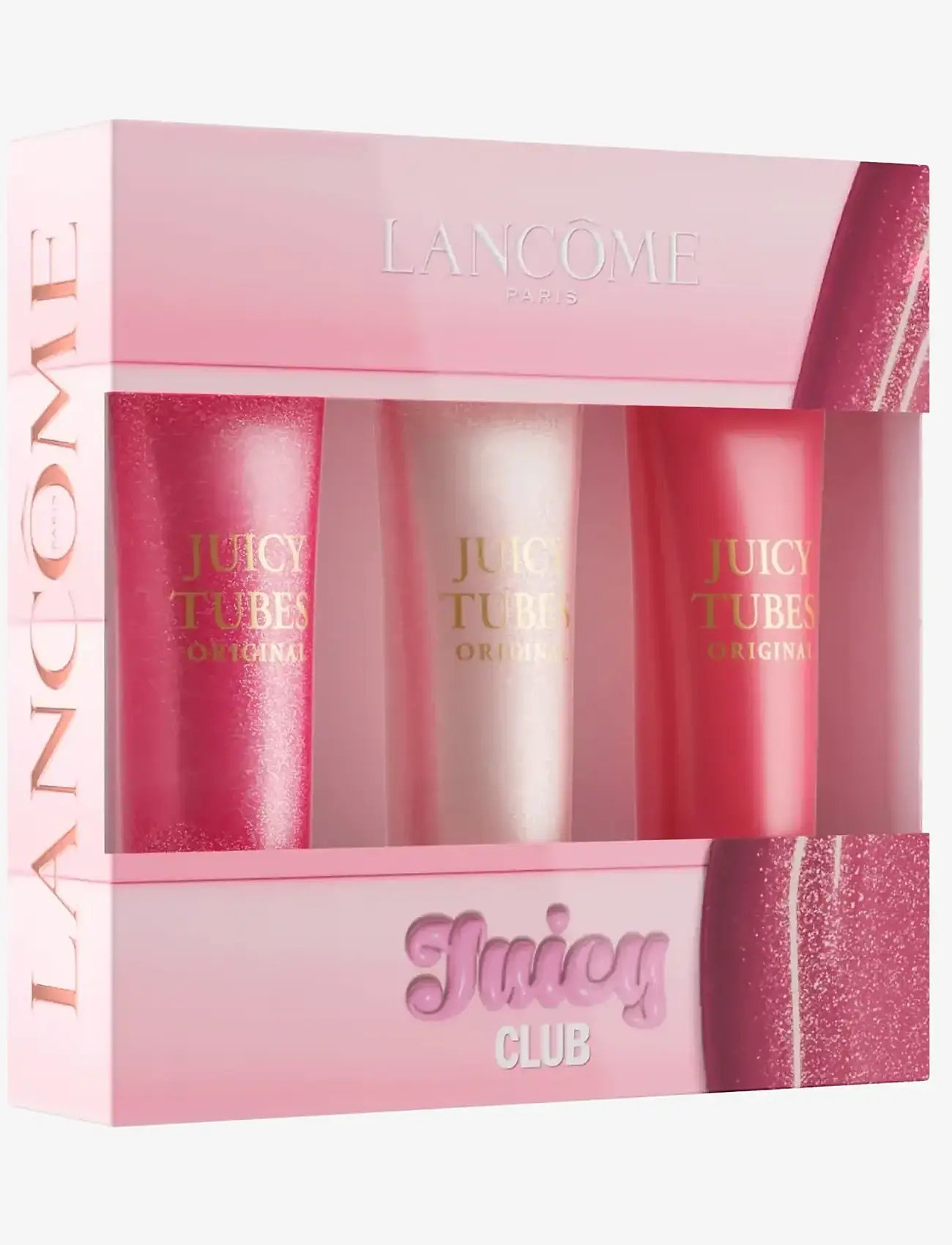 Lancôme - Lancôme Juicy Club Lip Set - Juicy Tubes Mini Trio Gloss - gåvoset - clear - 0