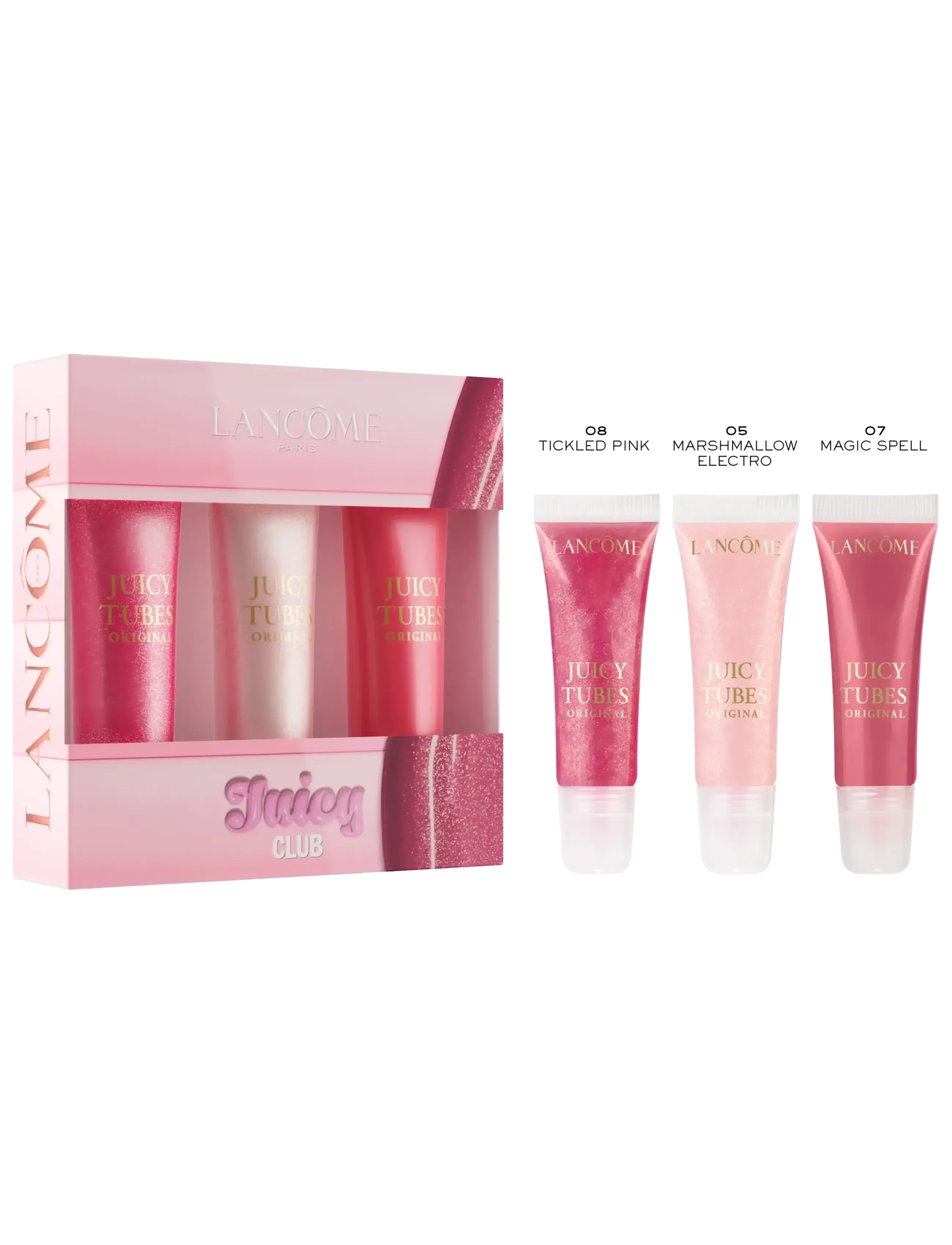 Lancôme - Lancôme Juicy Club Lip Set - Juicy Tubes Mini Trio Gloss - clear - 1