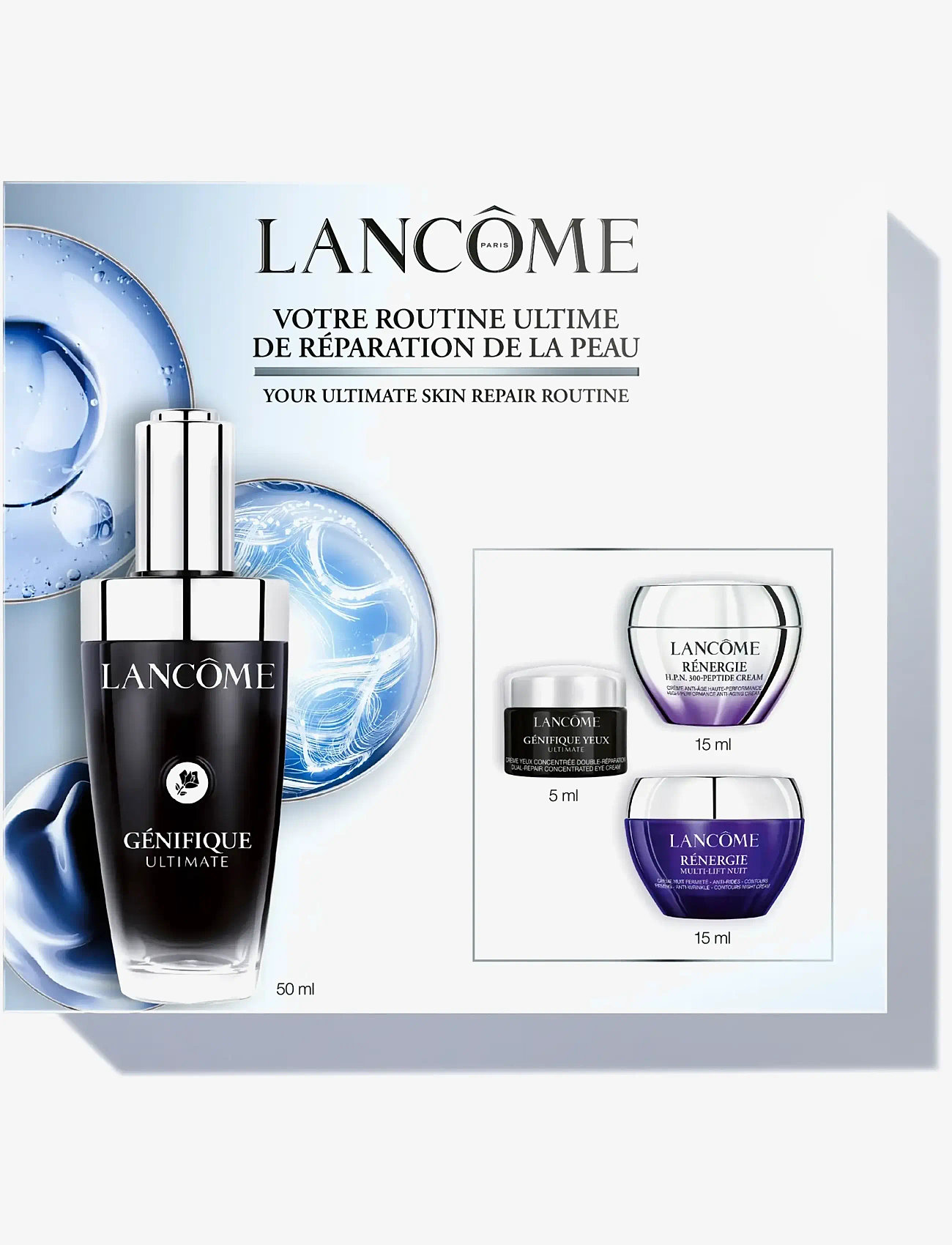 Lancôme - Lancôme Génifique Day Routine Set - gåvoset - clear - 0