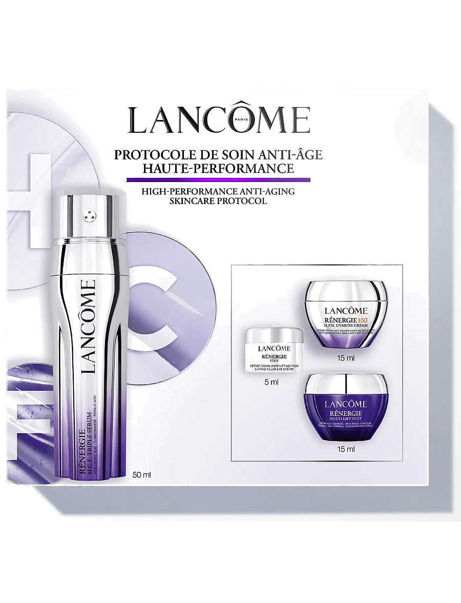 Lancôme - Lancôme Rénergie H.C.F. Triple Serum Set - serum & oljor - clear - 0