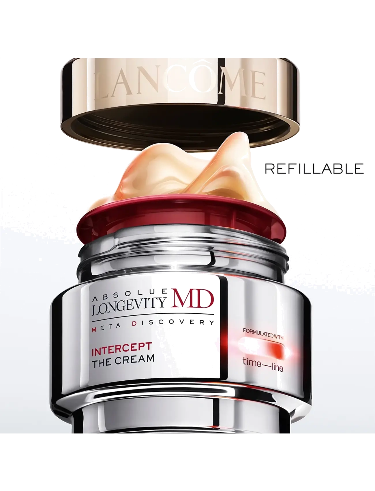 Lancôme - Lancôme Absolue Longevity MD Intercept The Cream 50ml - sumarhúð - clear - 2