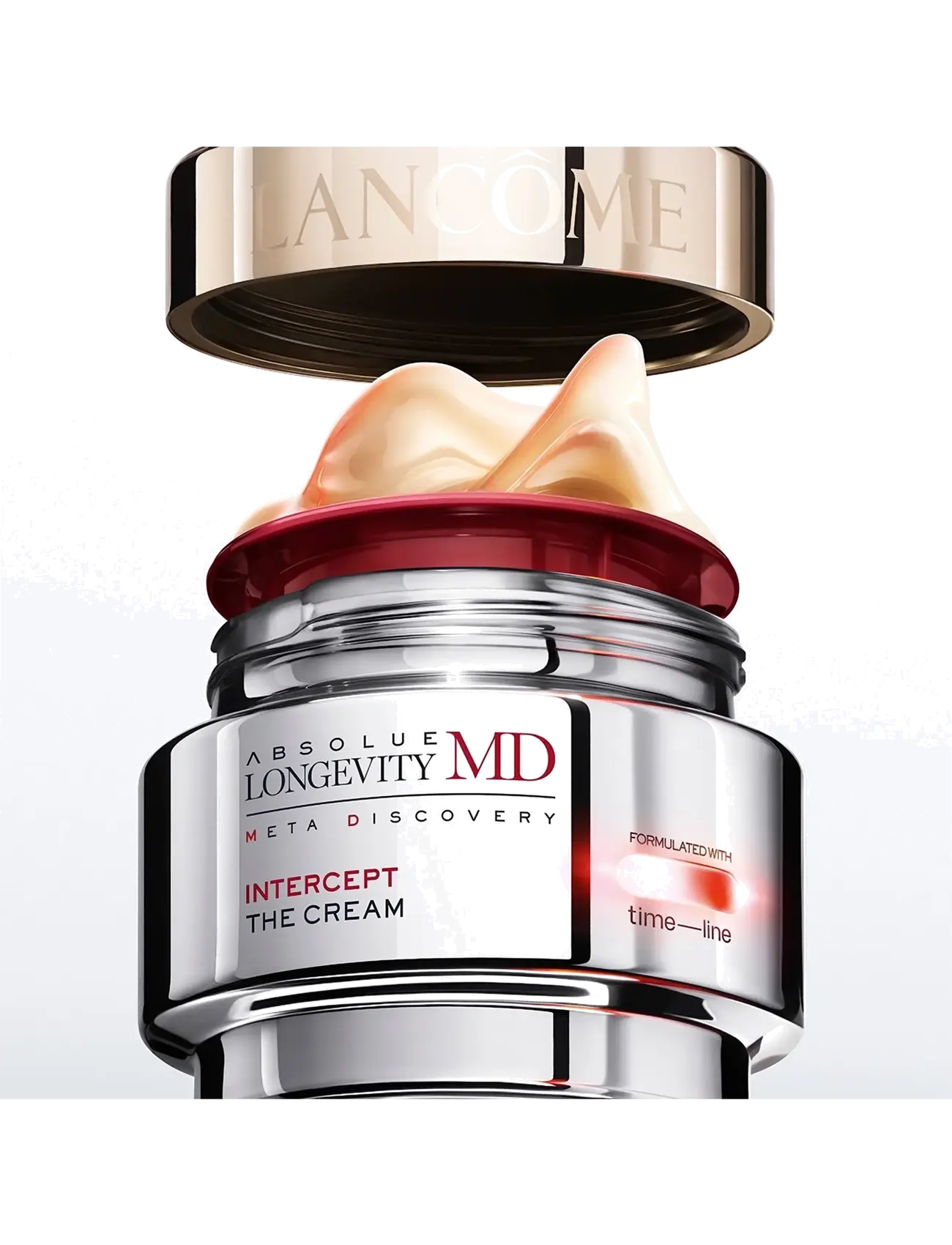 Lancôme - Lancôme Absolue Longevity MD Intercept The Cream Refill 50ml - sommarens hudvård  - clear - 3