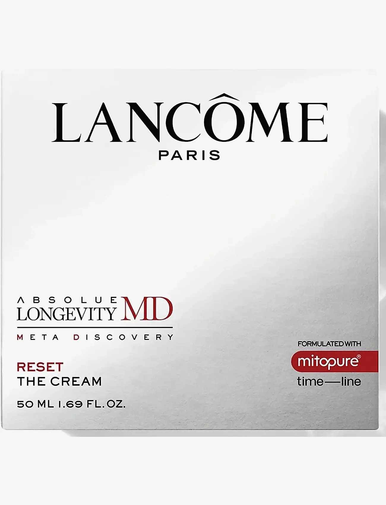 Lancôme - Lancôme Absolue Longevity MD Reset The Cream 50ml - sommerens hudpleje - clear - 1
