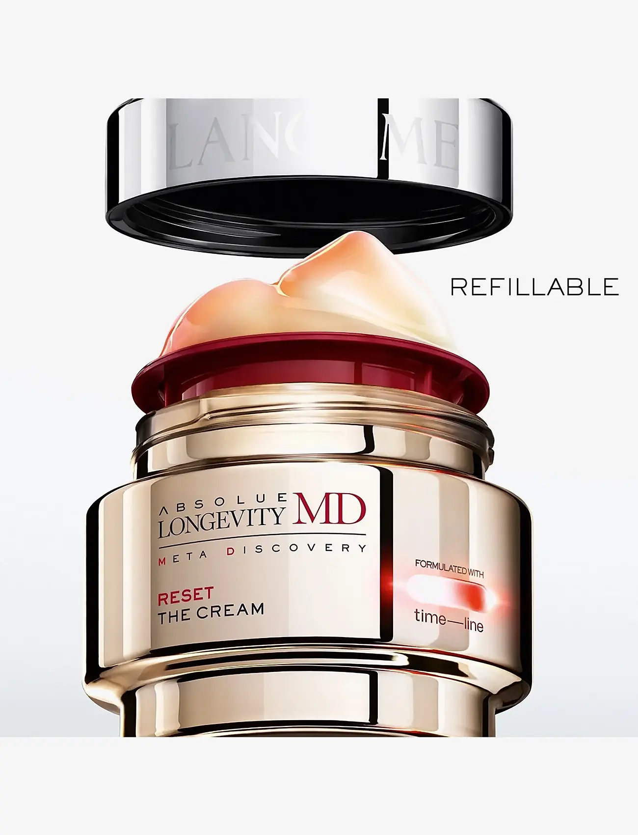 Lancôme - Lancôme Absolue Longevity MD Reset The Cream 50ml - sommerens hudpleje - clear - 3