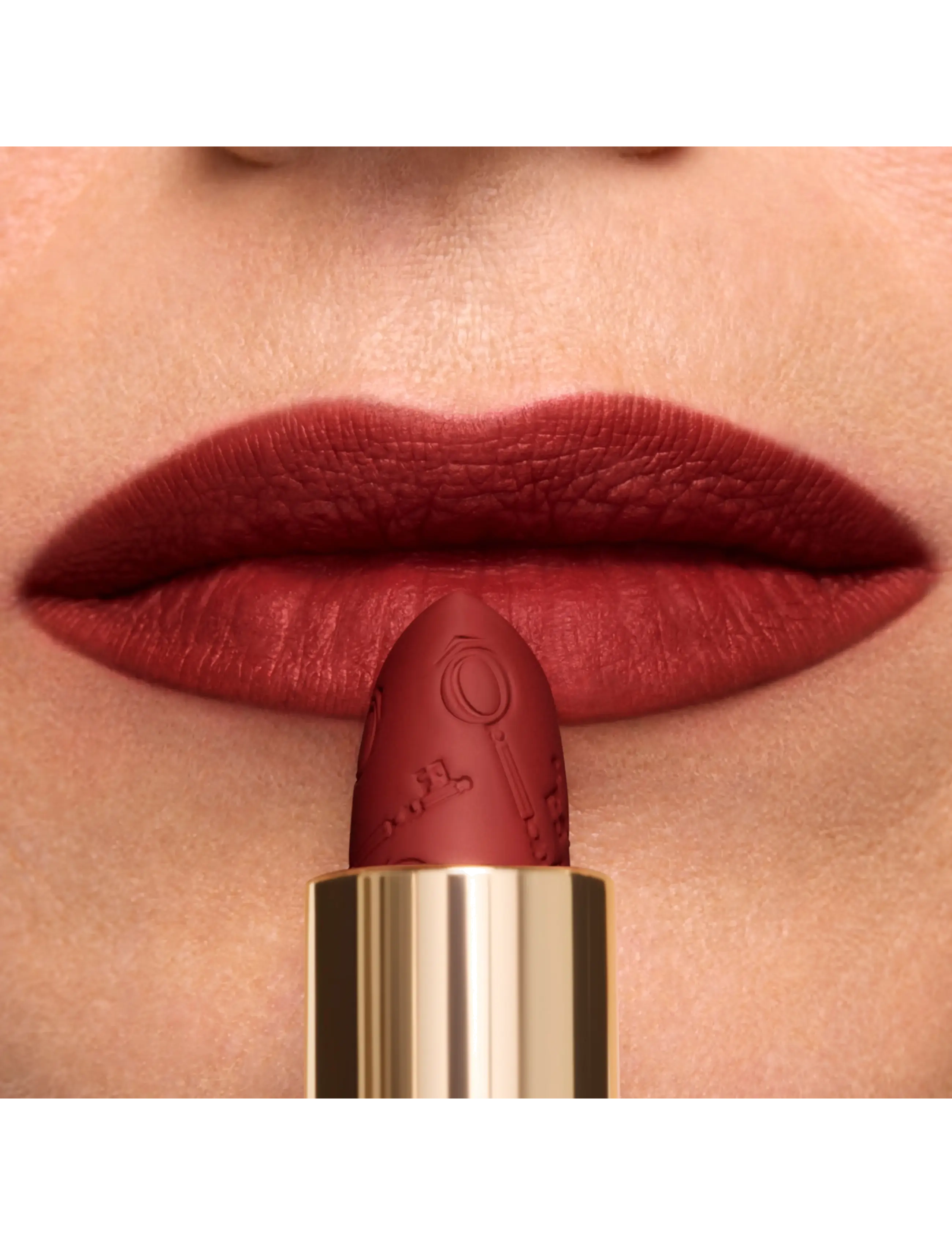 LANCÔME L'absolu Rouge Drama Matte 296 Dramaphoria läppsmink dam – bild 6
